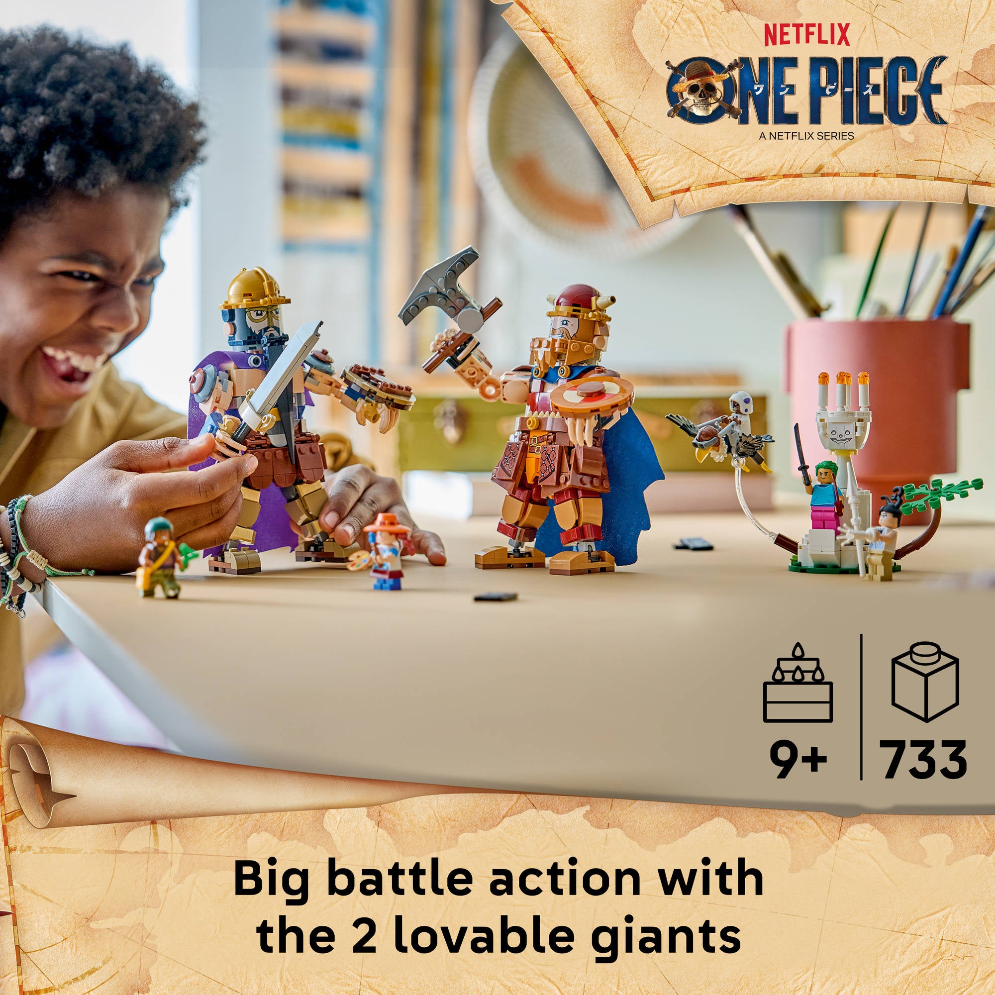 LEGO 75644 ONE PIECE Dorry vs. Brogy – Giants of Little Garden