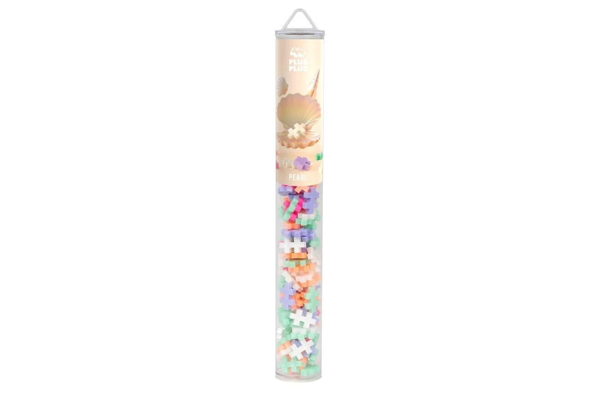 Plus Plus Pearl Mix - 100Pc Tube
