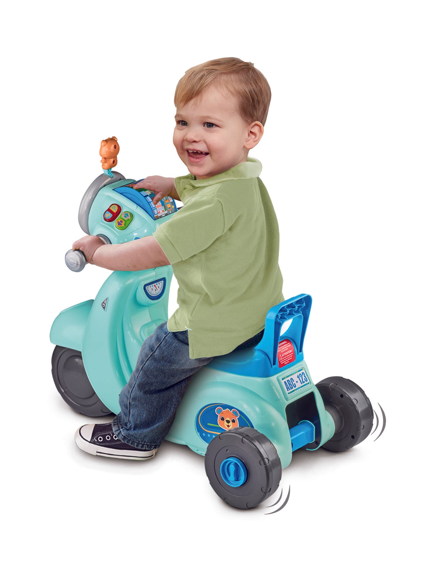 VTech 2-In-1 Ride & Balance Scooter - Blue
