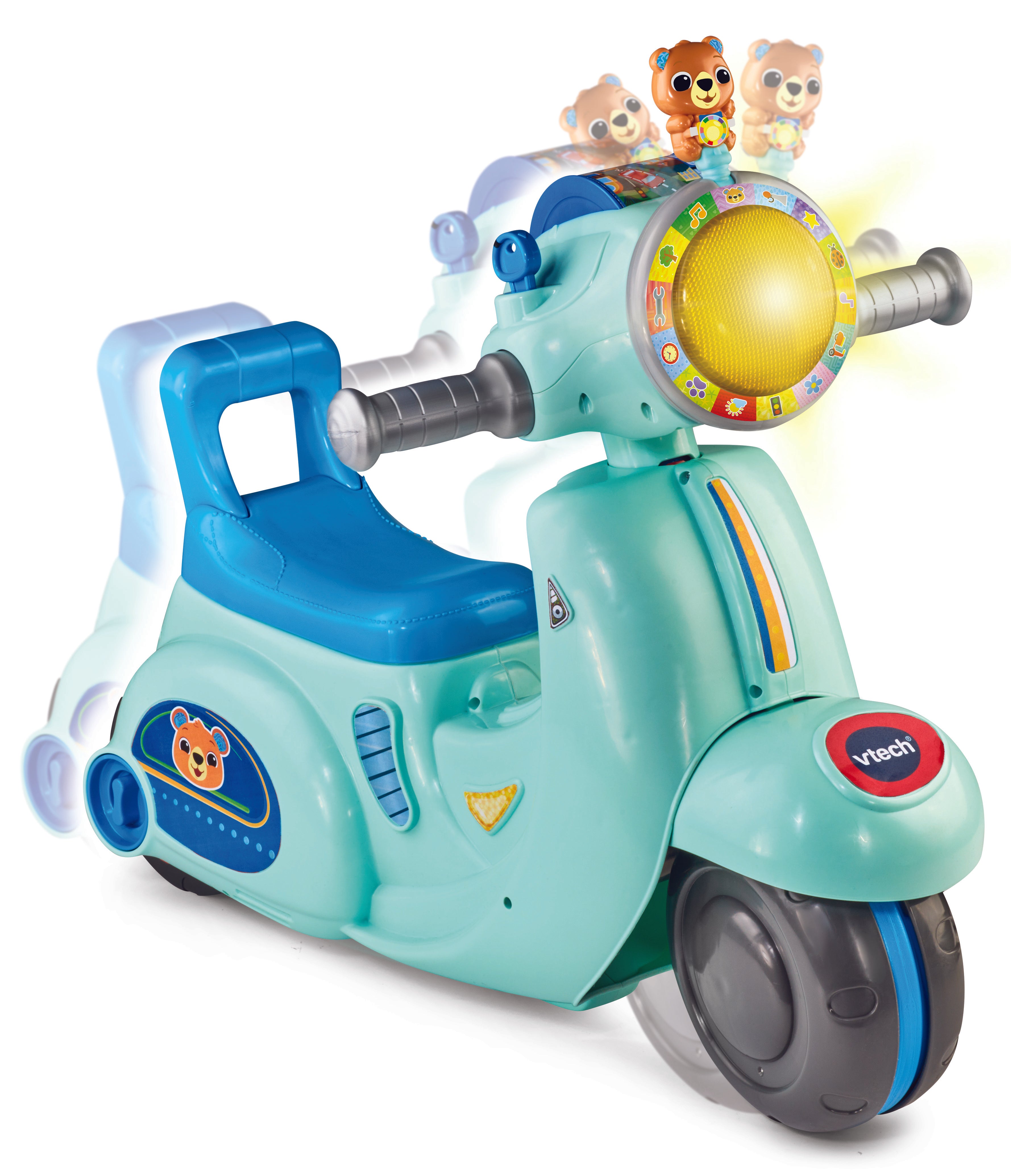 VTech 2-In-1 Ride & Balance Scooter - Blue