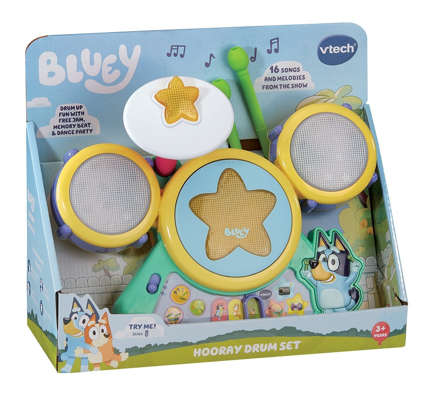 VTech Bluey Horray Drum Set