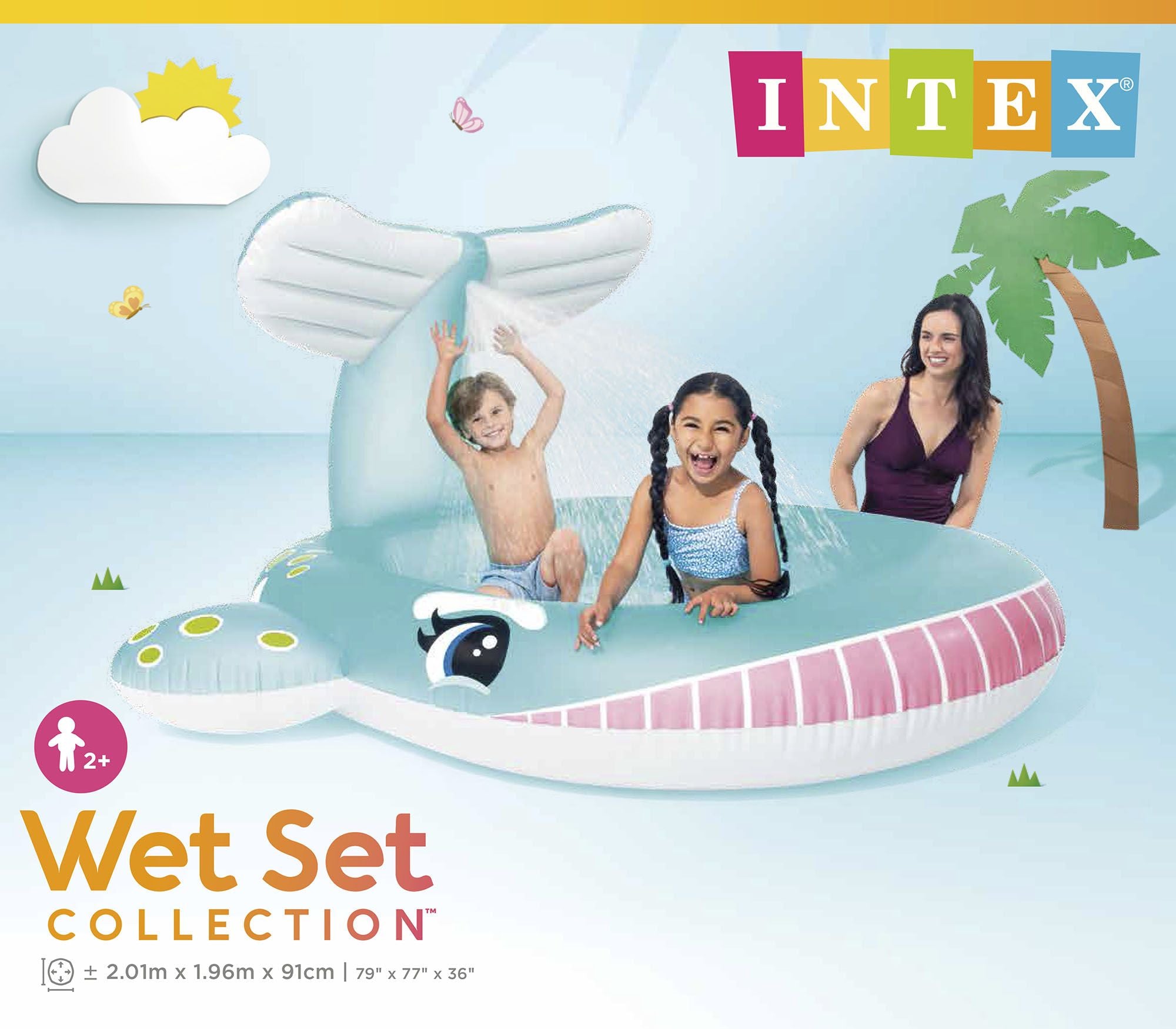 Intex Whale Spray Pool