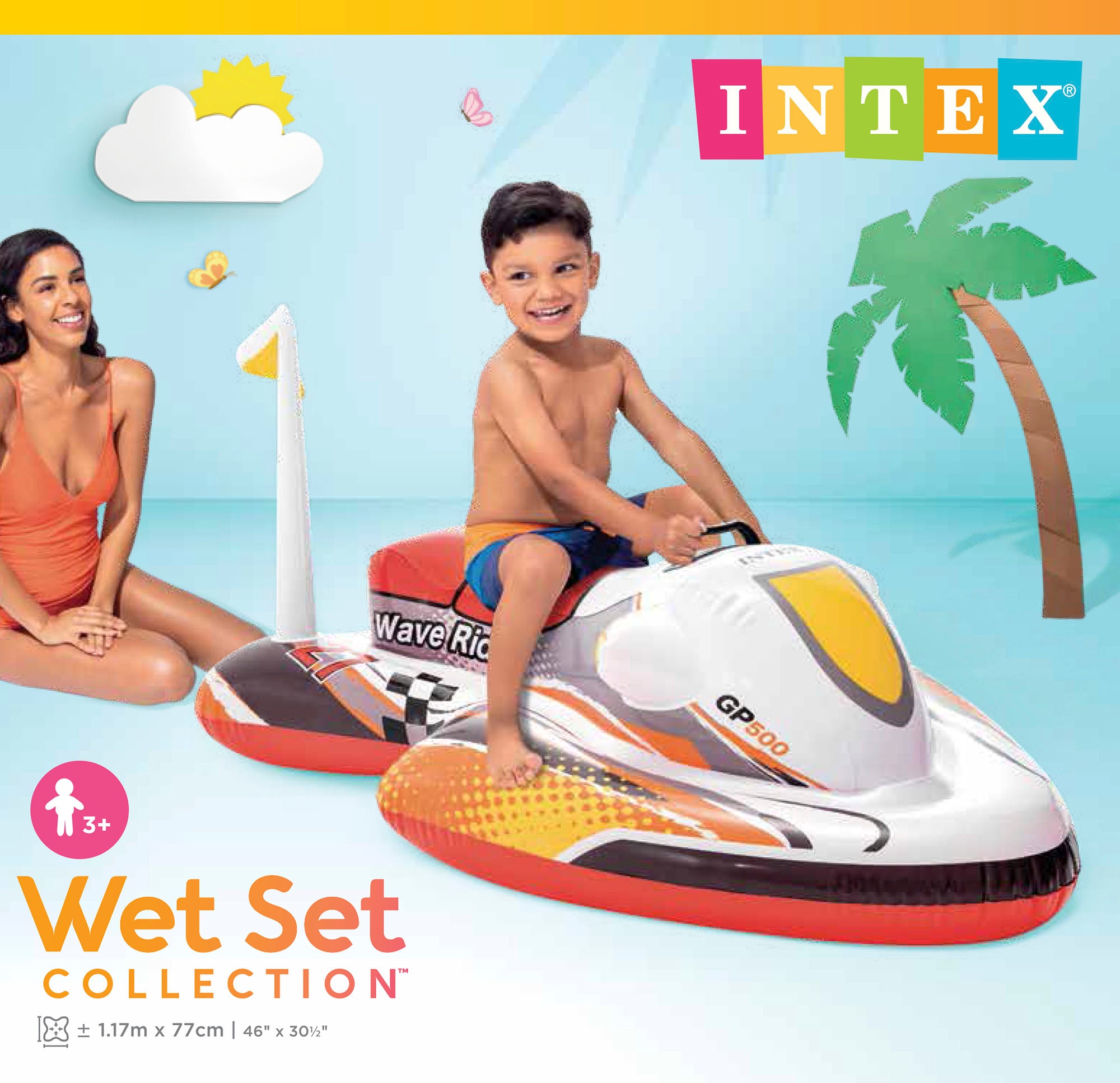 Intex 57520 Wave Rider Ride-On - Toyworld NZ