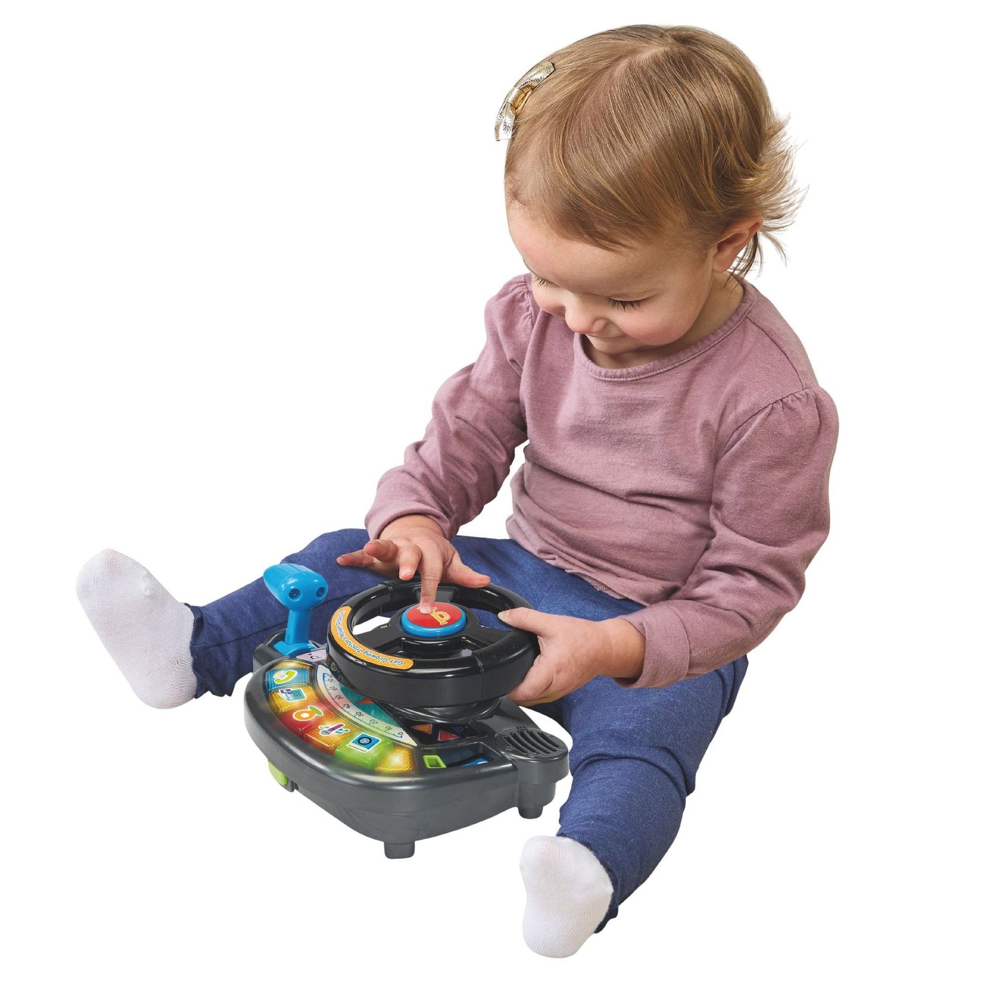 VTech 3-in-1 Mow & Grow Tractor - Red - Toyworld NZ