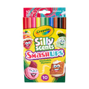 Crayola Silly Scents Smash Ups Slim Markers 10 Pack