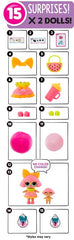 L.O.L. Surprise 2-In-1 Color Change Surprise Me & Lil Sis