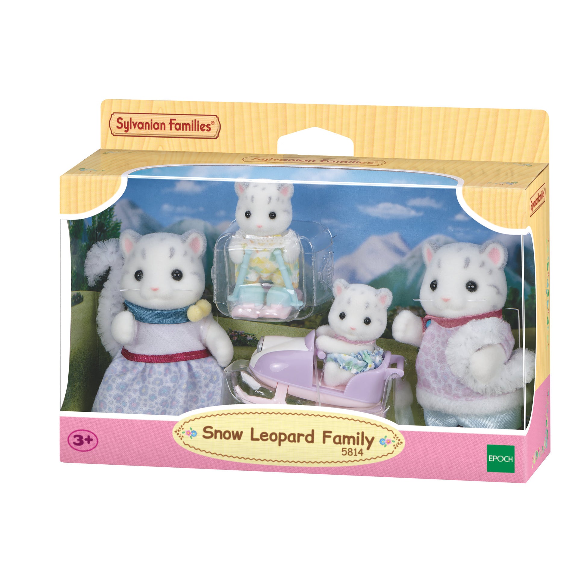 Sylvanian Families Snow Leopard Family - Toyworld NZ