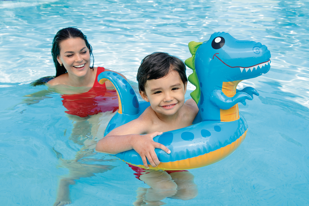 Intex Big Animal Rings Assorted Unicorn, Llama, Dinosaur – Toyworld NZ