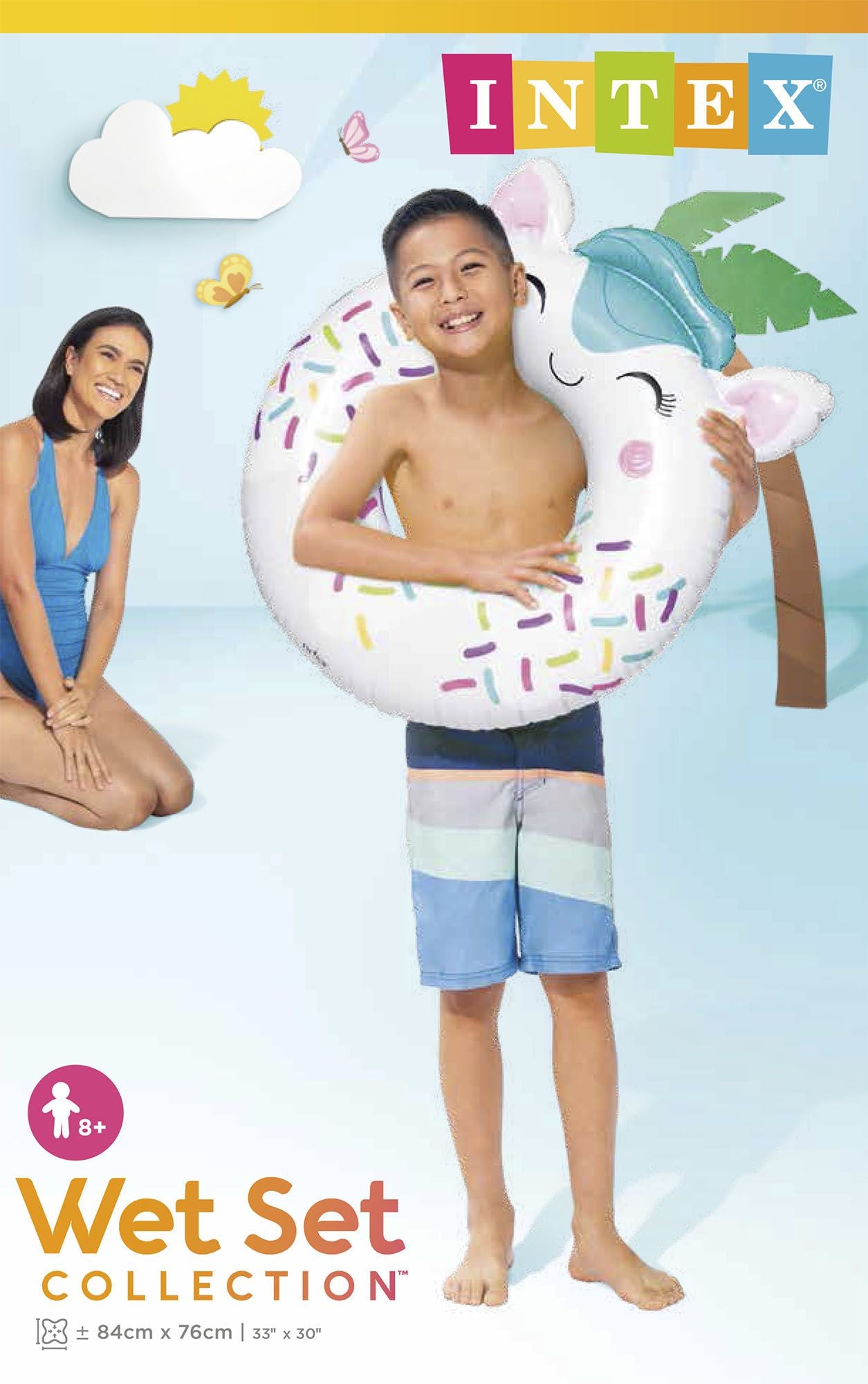 Intex 59266 Cute Animal Tubes Assorted Styles