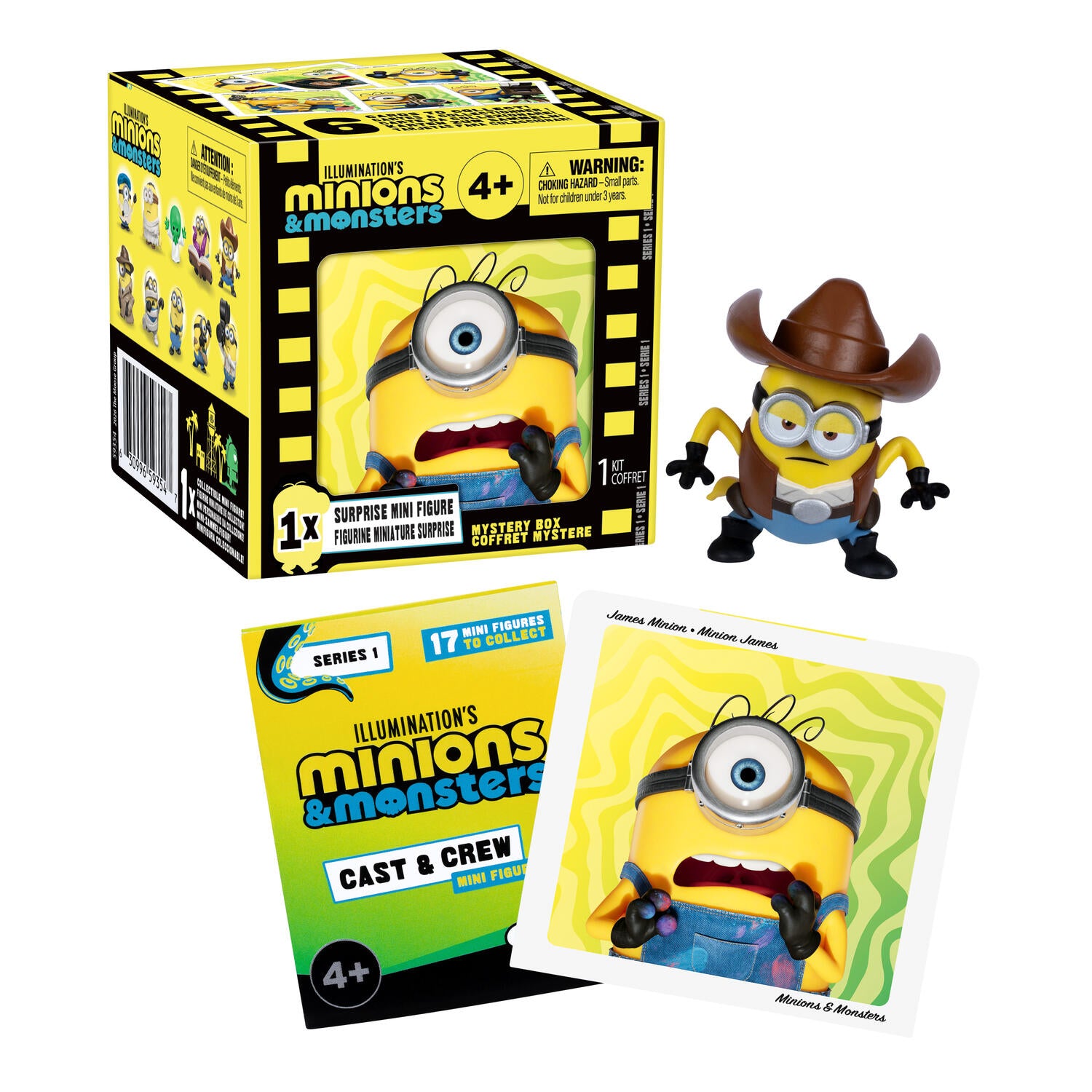 Minions & Monsters Mini Figure Cast & Crew Mystery Box