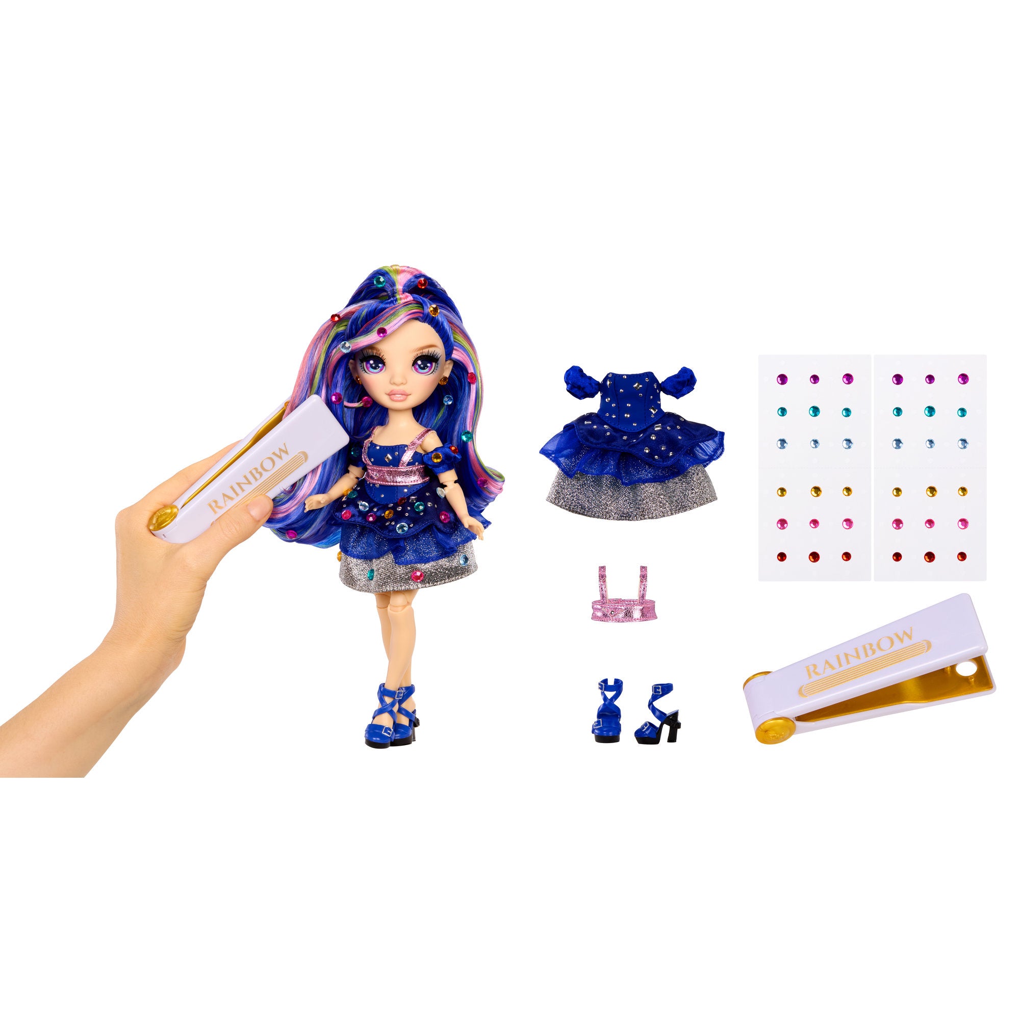 Rainbow High Be Dazzling Doll Genevieve Bleue