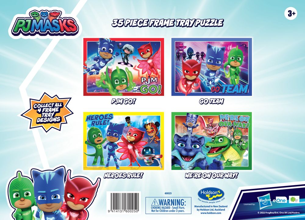 Pj Masks Series 4 35 Piece Frametray Puzzle Assorted Styles