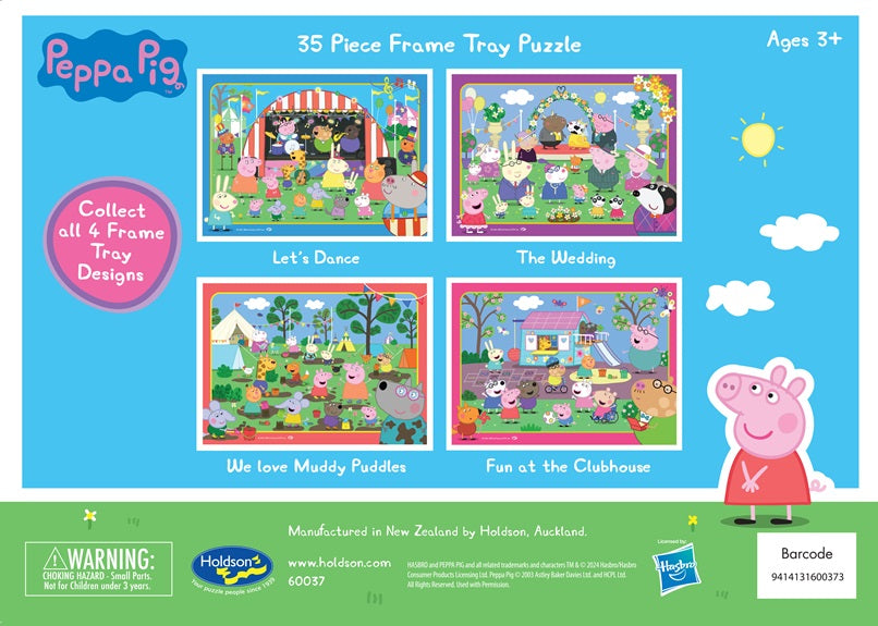 Peppa Pig Series 5 35 Piece Frame Tray
