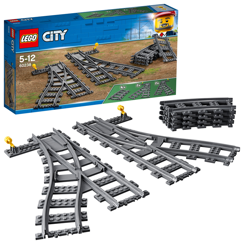 LEGO 60238 CITY SWITCH TRACKS BUILDING KIT