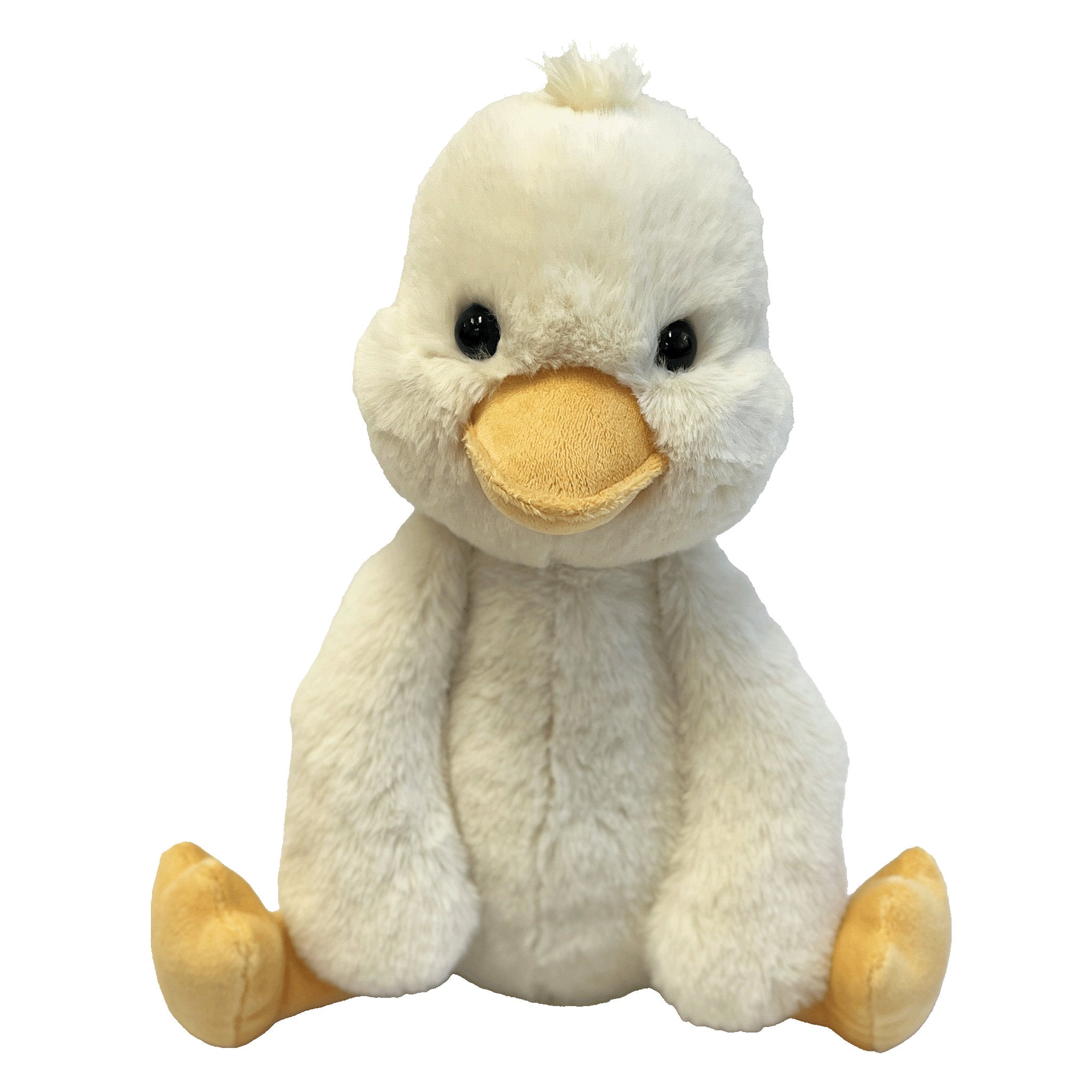 World's Softest Plush Lushees 16 Inch - Doddle Duck Cream