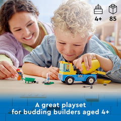 LEGO 60325 City Cement Mixer Truck
