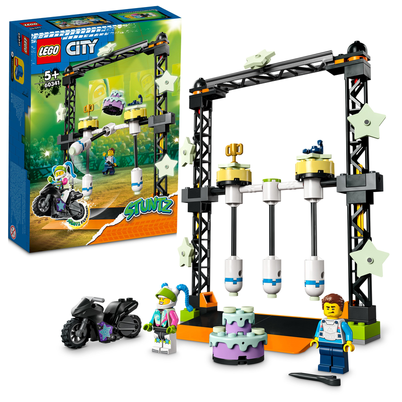 LEGO 60341 City Stuntz The Knockdown Stunt Challenge Toyworld NZ