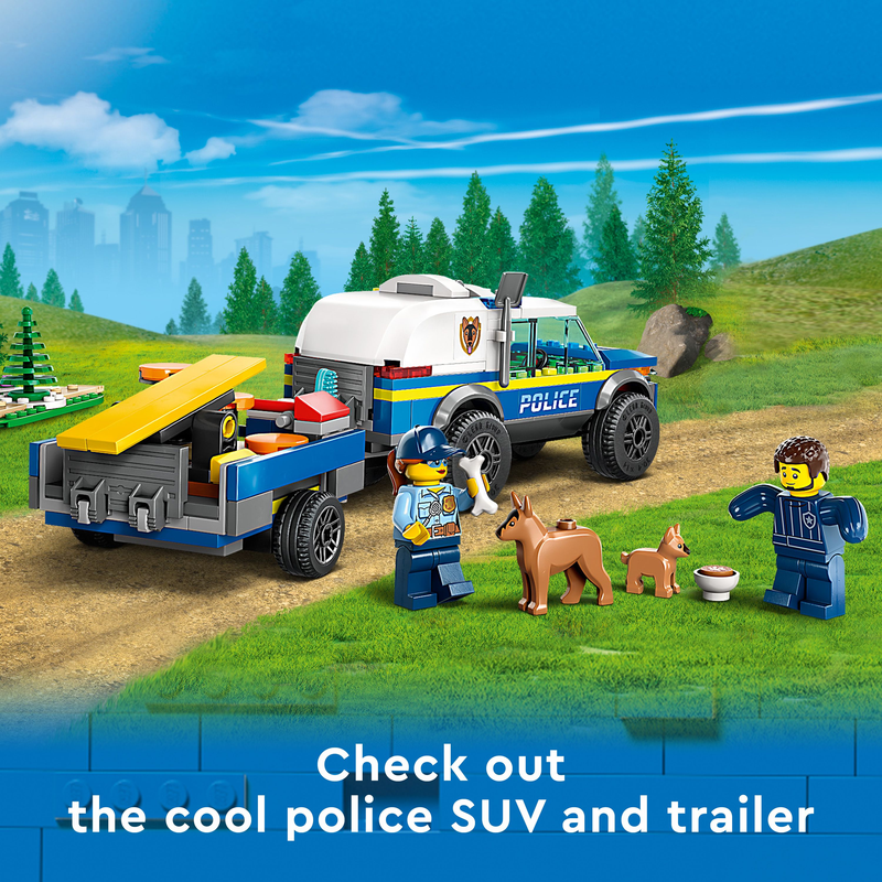 LEGO 60369 City Mobile Police Dog Training – Toyworld NZ