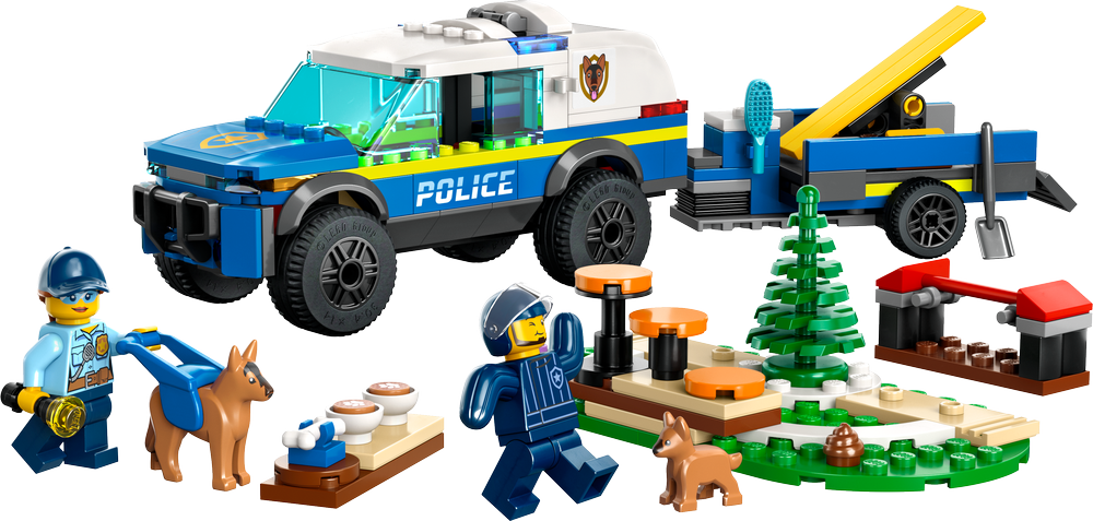 LEGO 60369 City Mobile Police Dog Training – Toyworld NZ