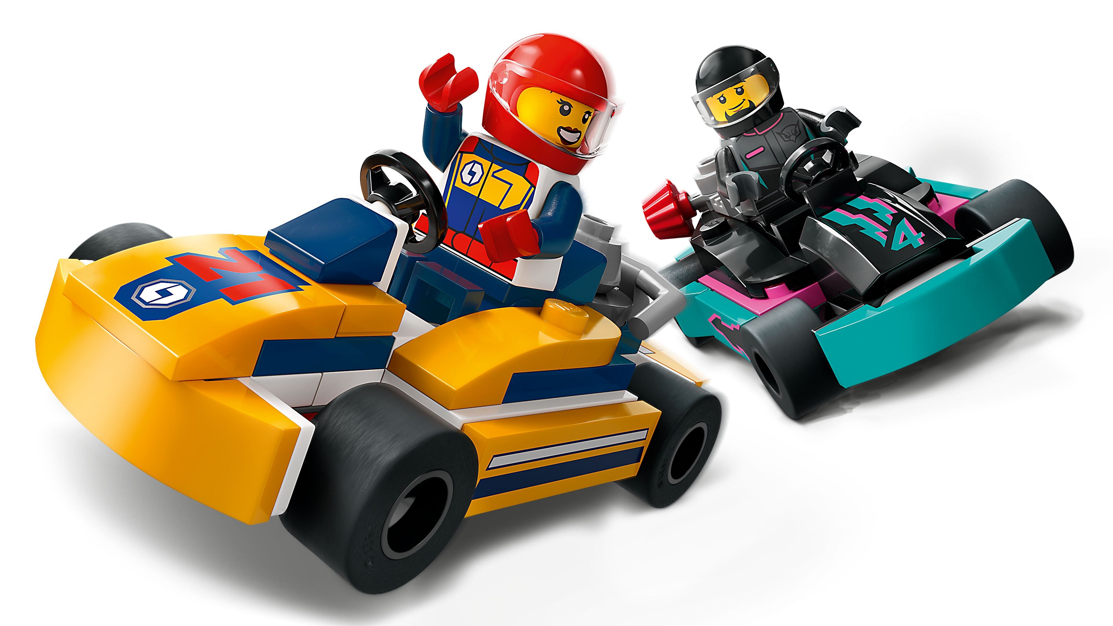 LEGO 60400 City Go Karts And Racer Drivers