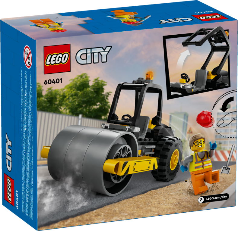 LEGO 60401 City Construction Steamroller