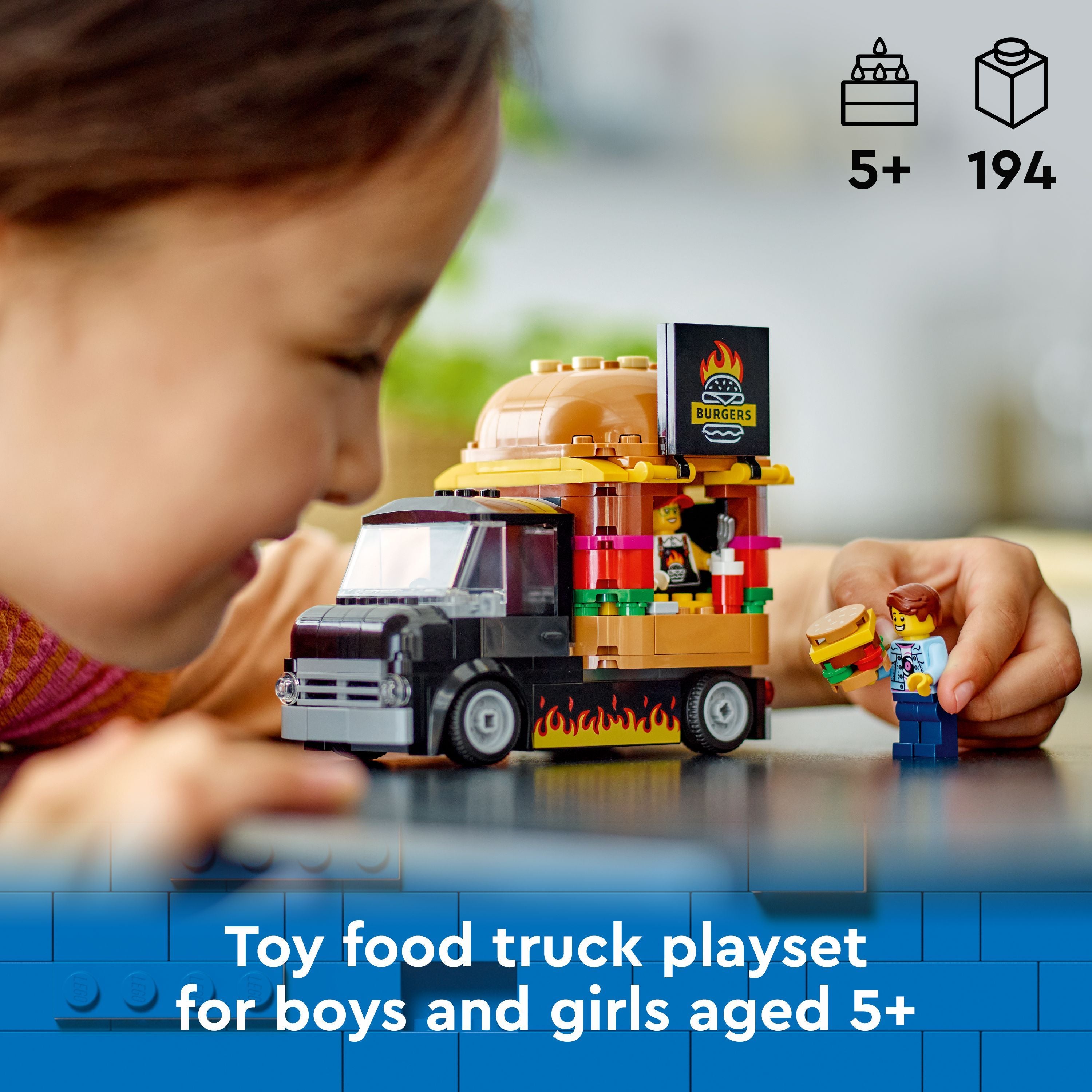 LEGO 60404 City Burger Truck