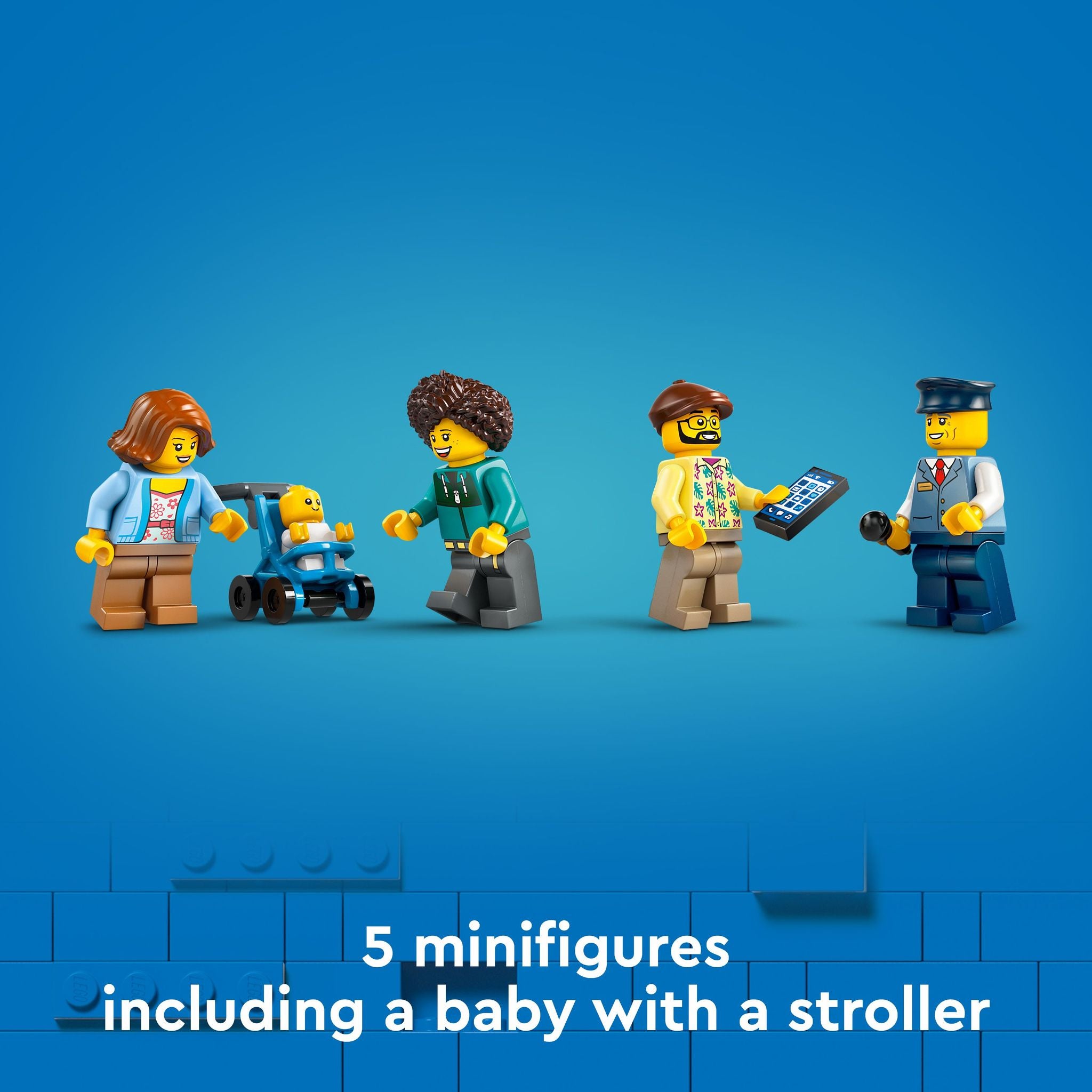 LEGO 60407 City Red Double-Decker Sightseeing Bus