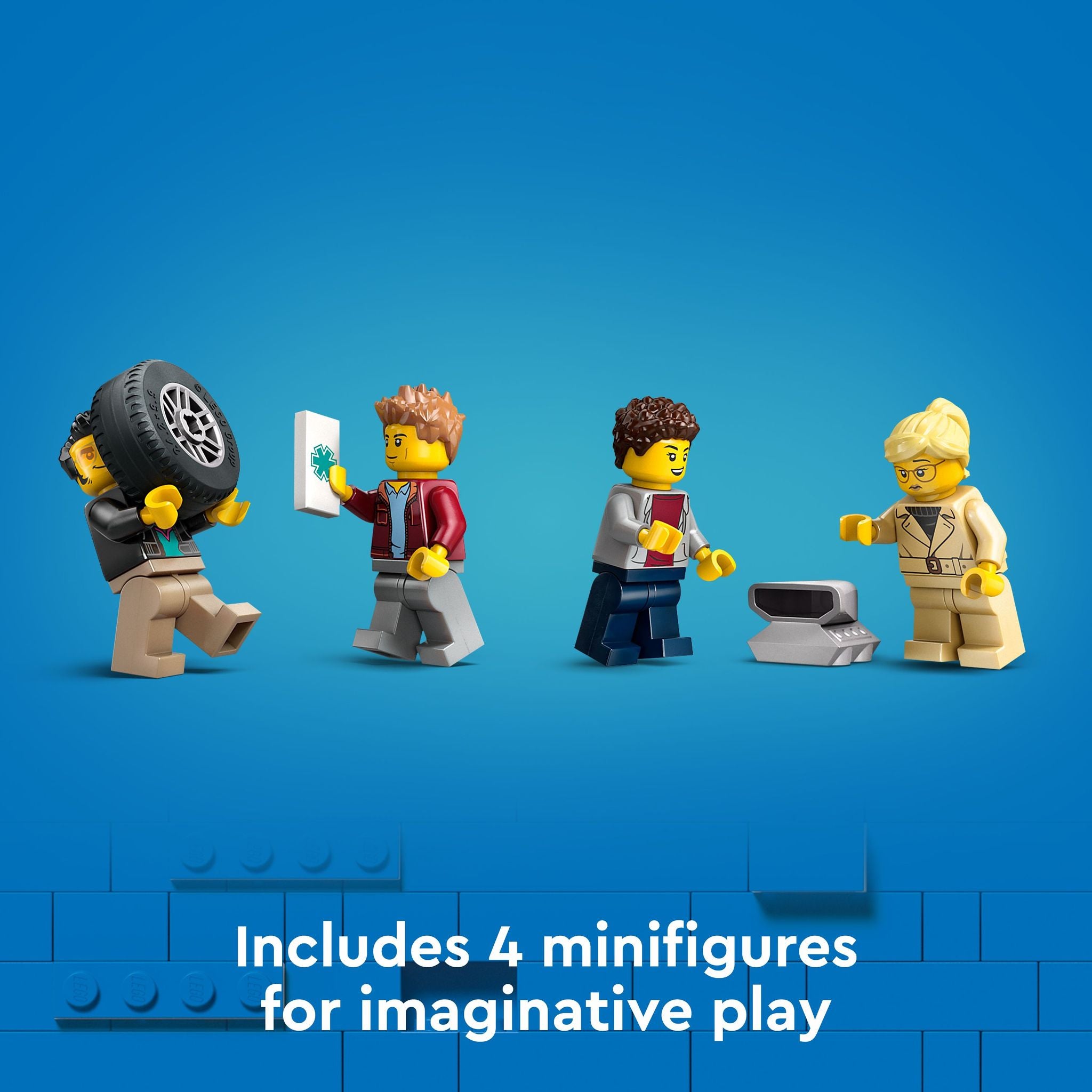 LEGO 60408 City Car Transporter Truck With Sports Cars