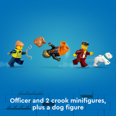 LEGO 60417 City Police Speedboat And Crooks' Hideout
