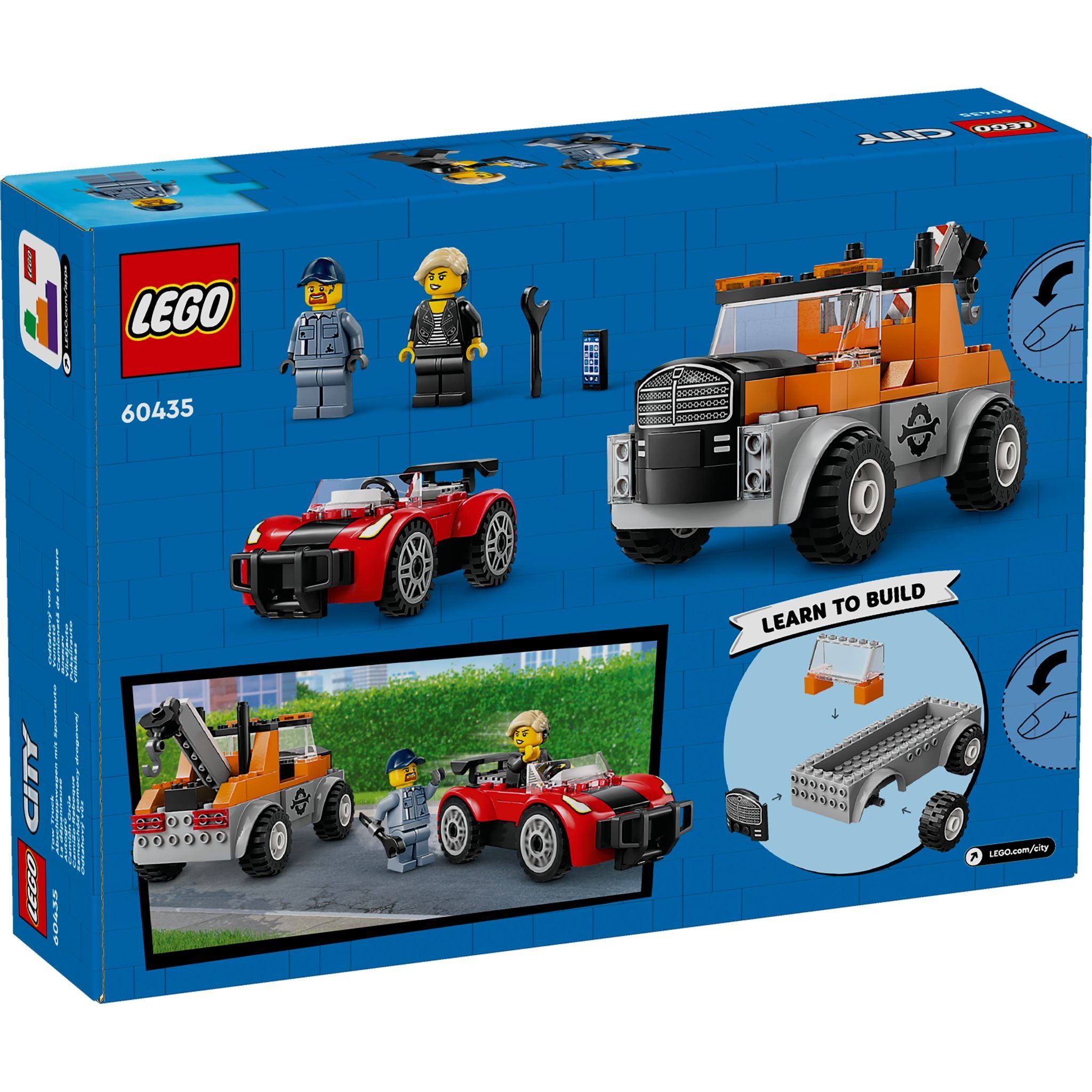 LEGO 60435 City Tow Truck And Sports Car Repair