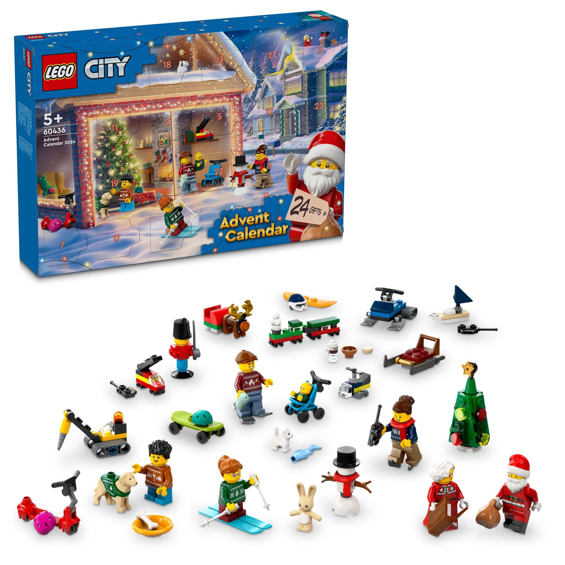 LEGO 60436 City Advent Calendar 2024 – Toyworld NZ