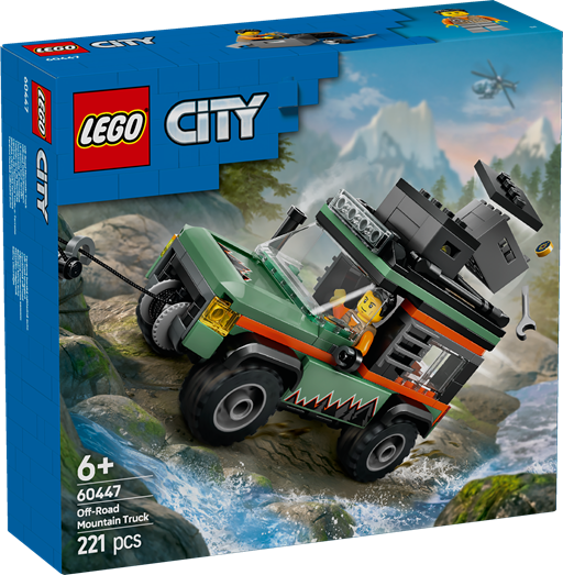 LEGO 60447 City Off-Road 4x4 Mountain Truck