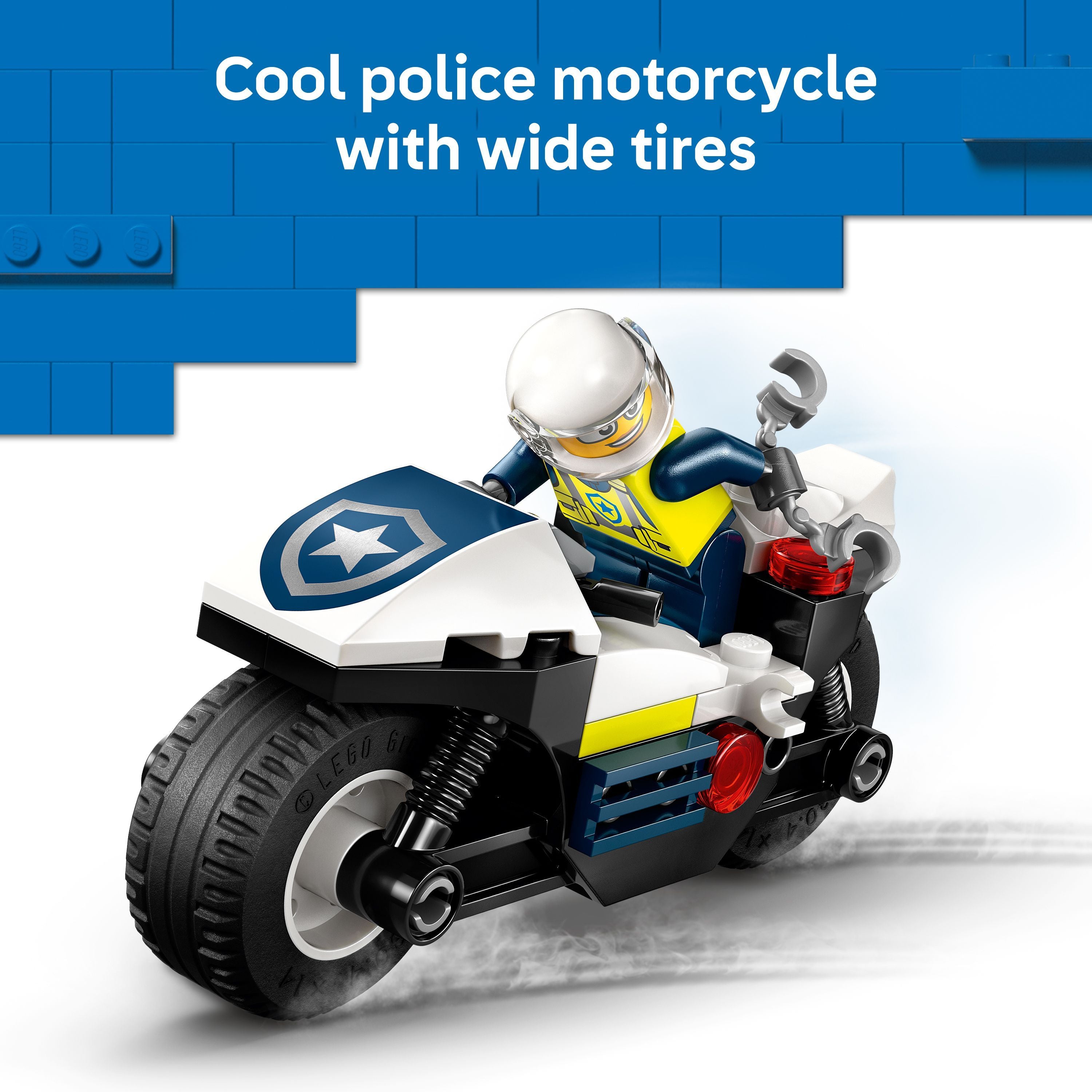 LEGO 60455 City Police Motorcycle Chase