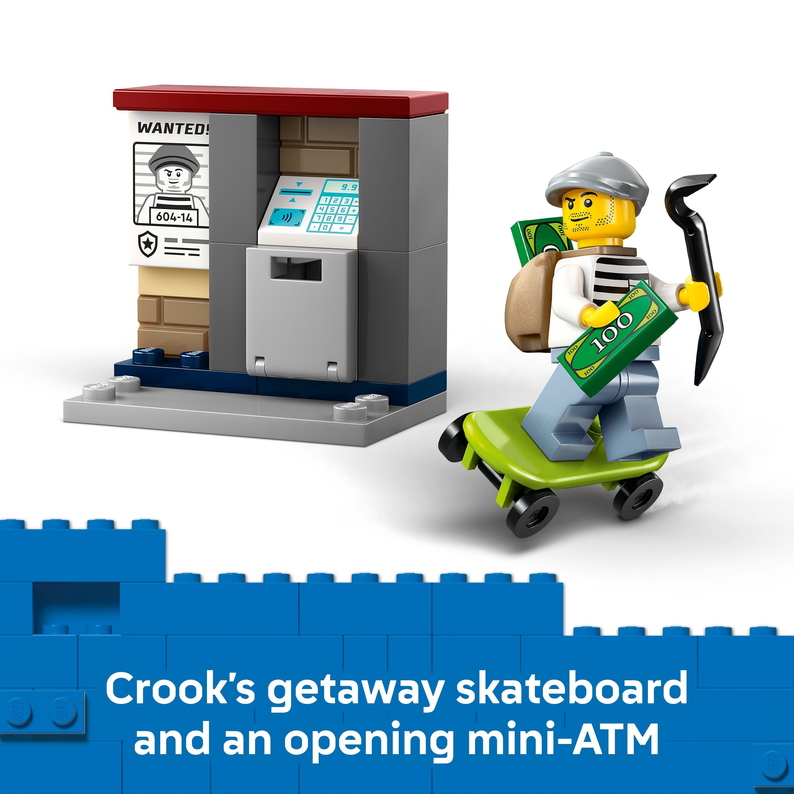 LEGO 60455 City Police Motorcycle Chase