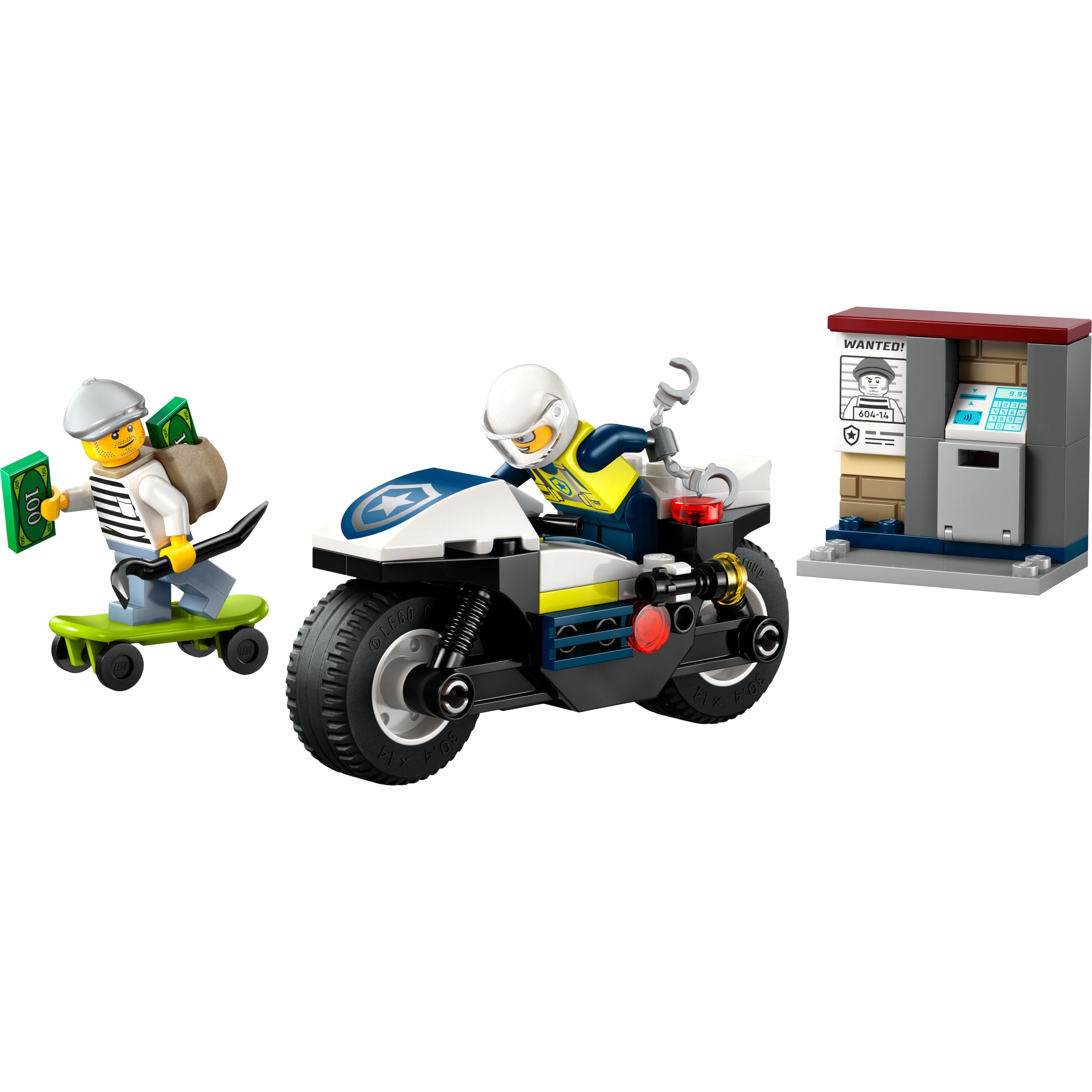 LEGO 60455 City Police Motorcycle Chase