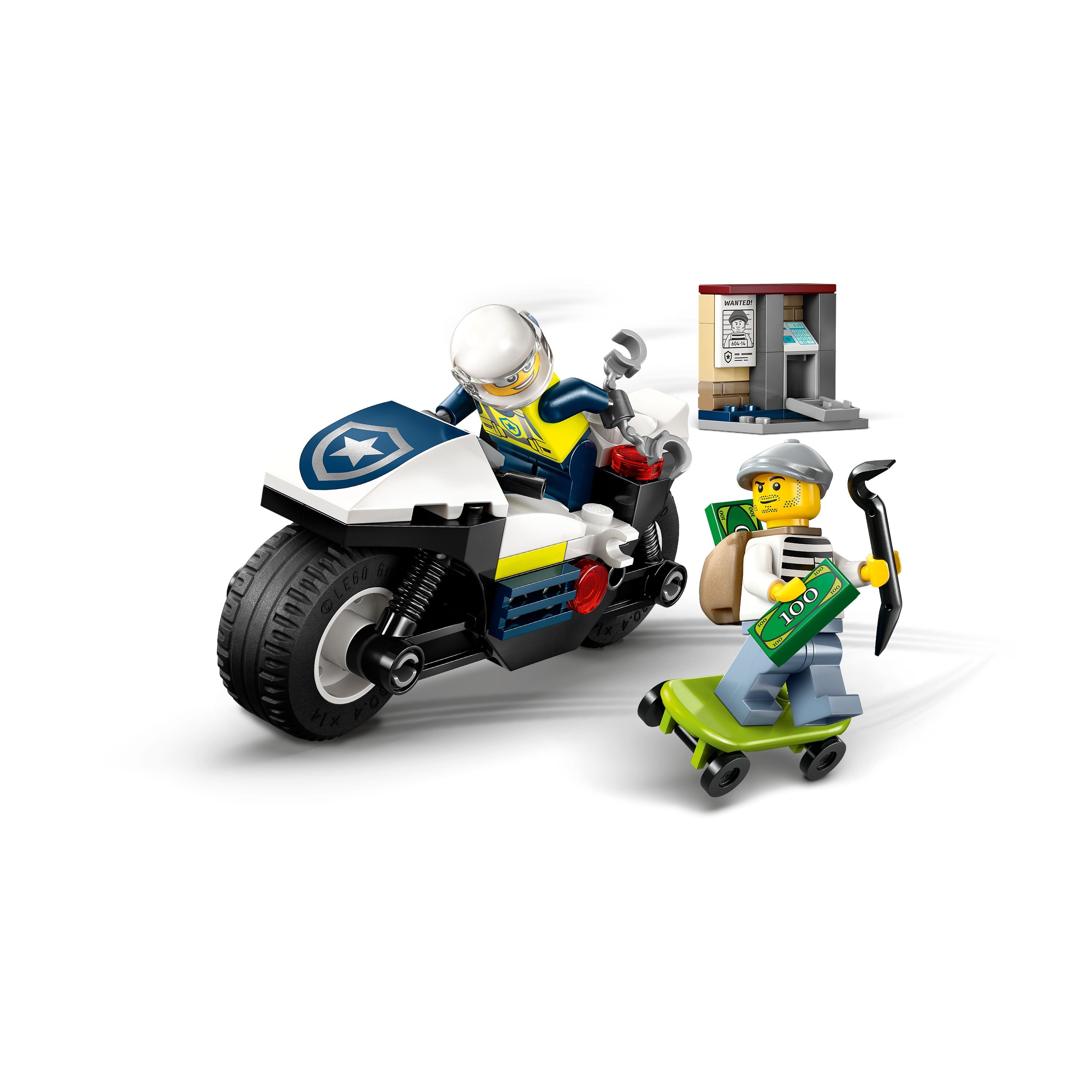 LEGO 60455 City Police Motorcycle Chase