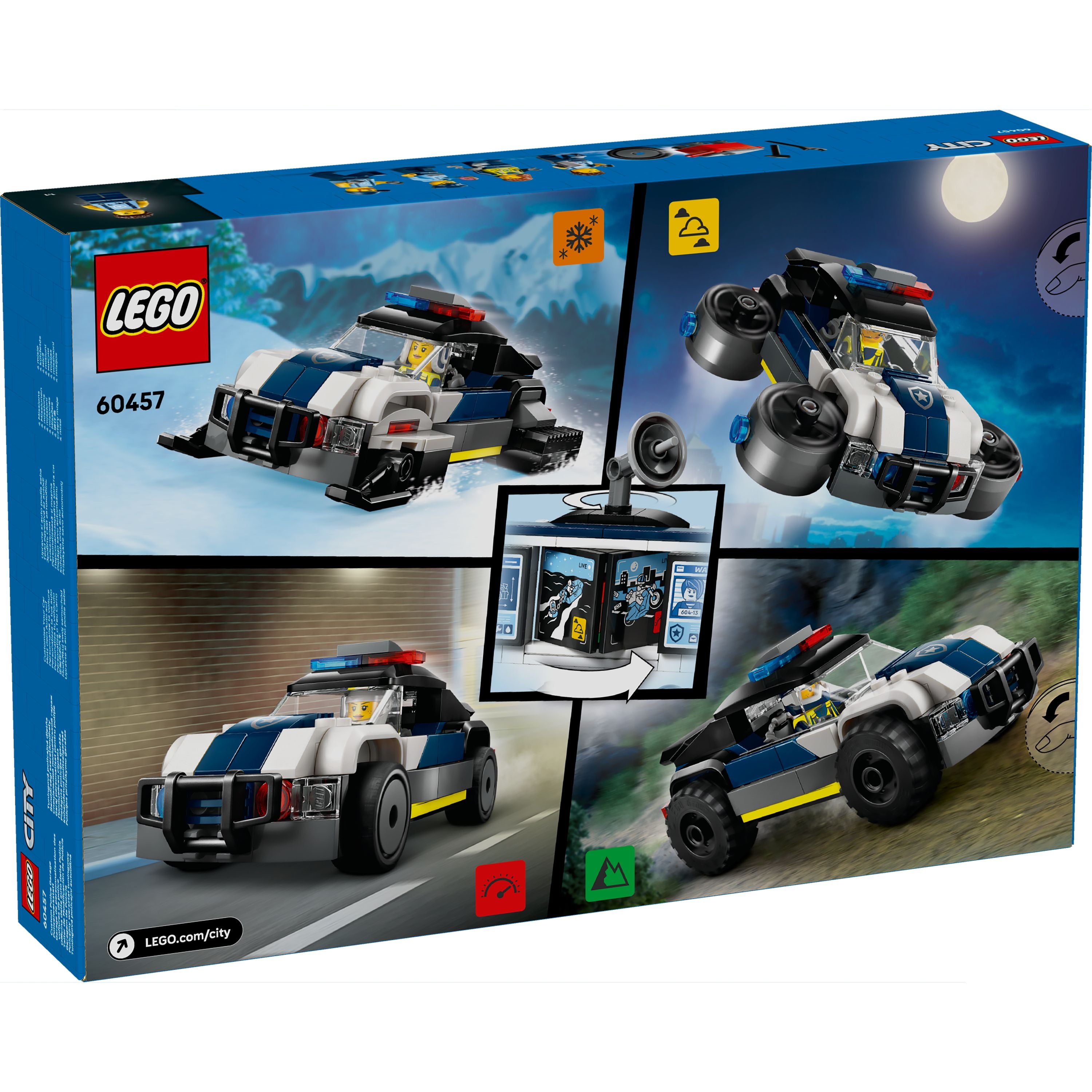 LEGO 60457 City Custom Police Car Garage