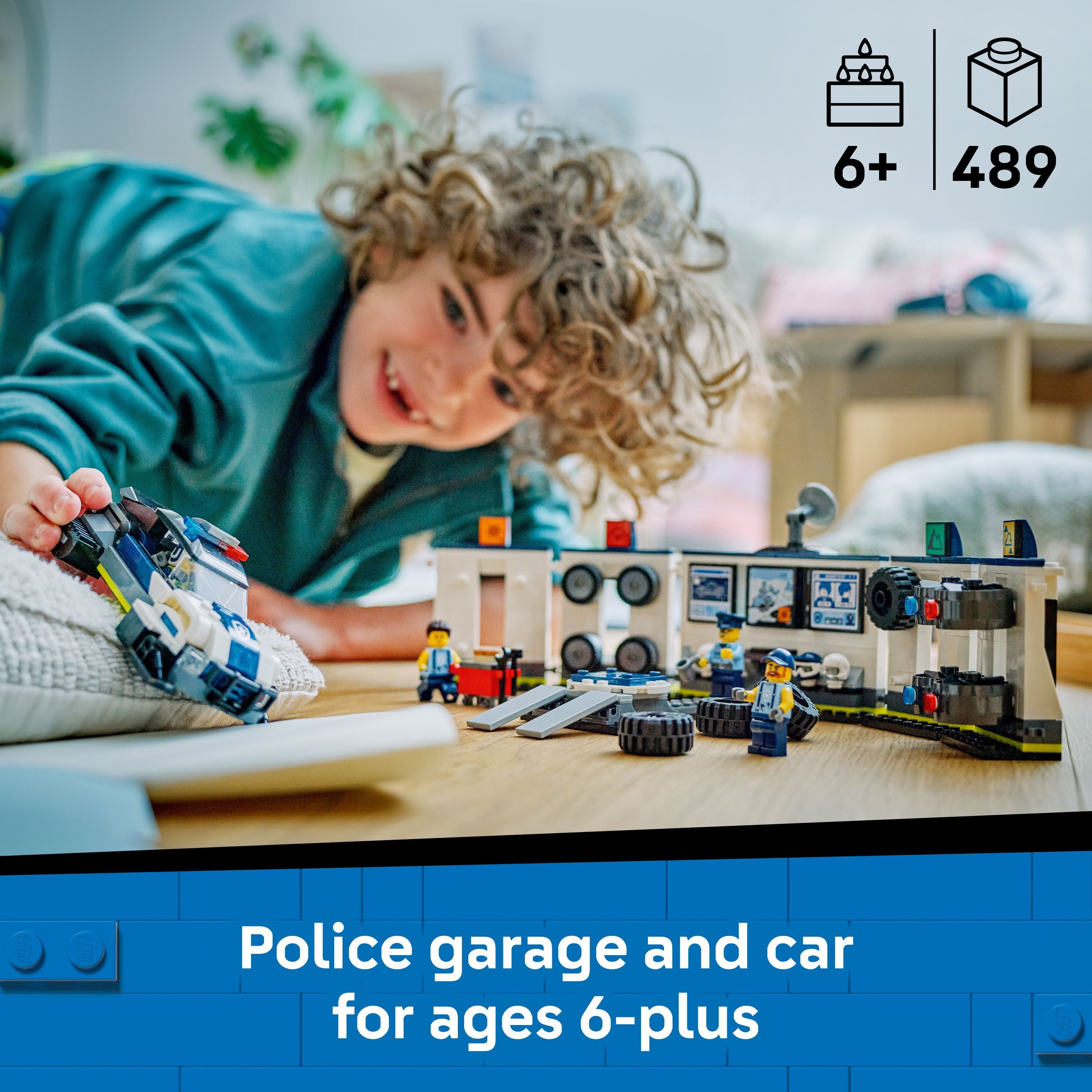 LEGO 60457 City Custom Police Car Garage