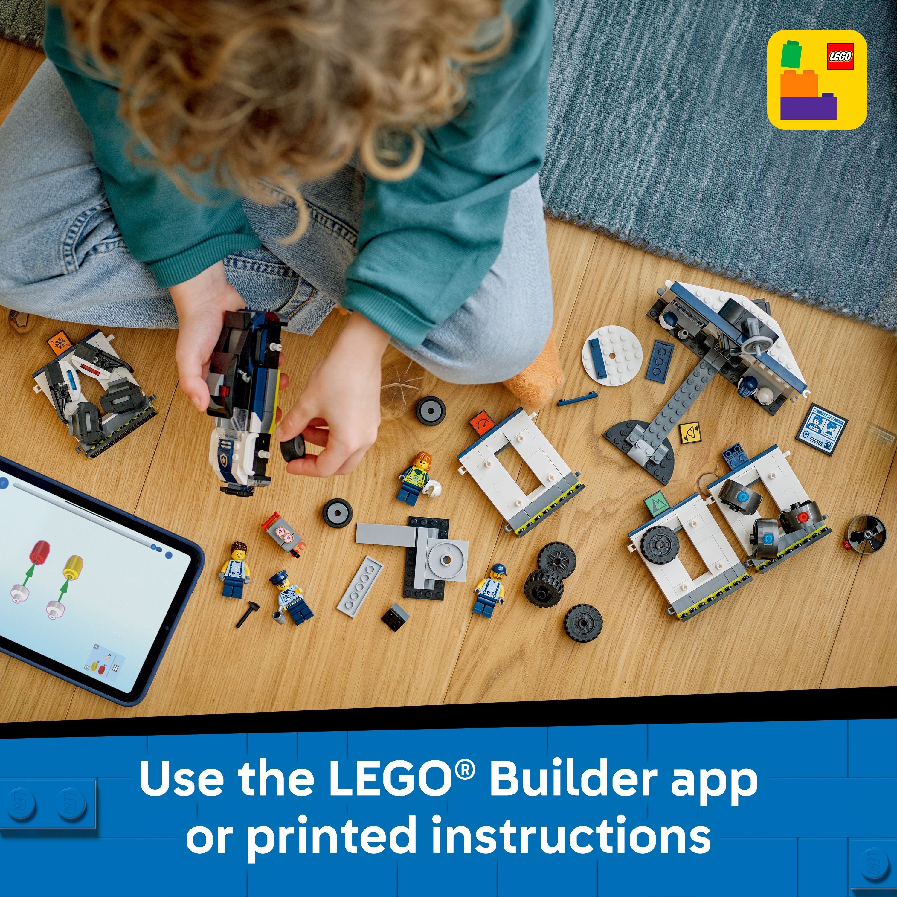 LEGO 60457 City Custom Police Car Garage