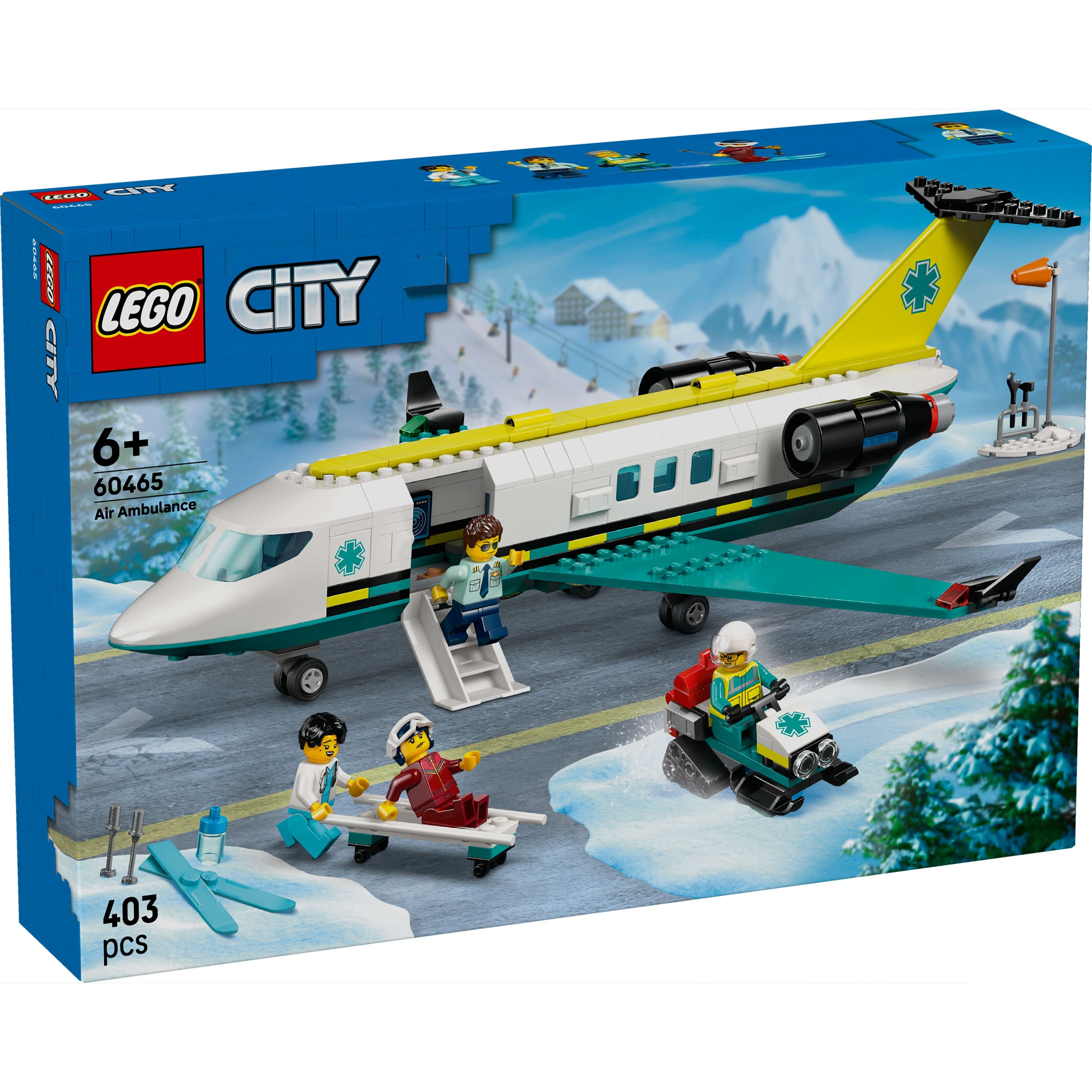 LEGO 60465 City Emergency Air Ambulance Plane