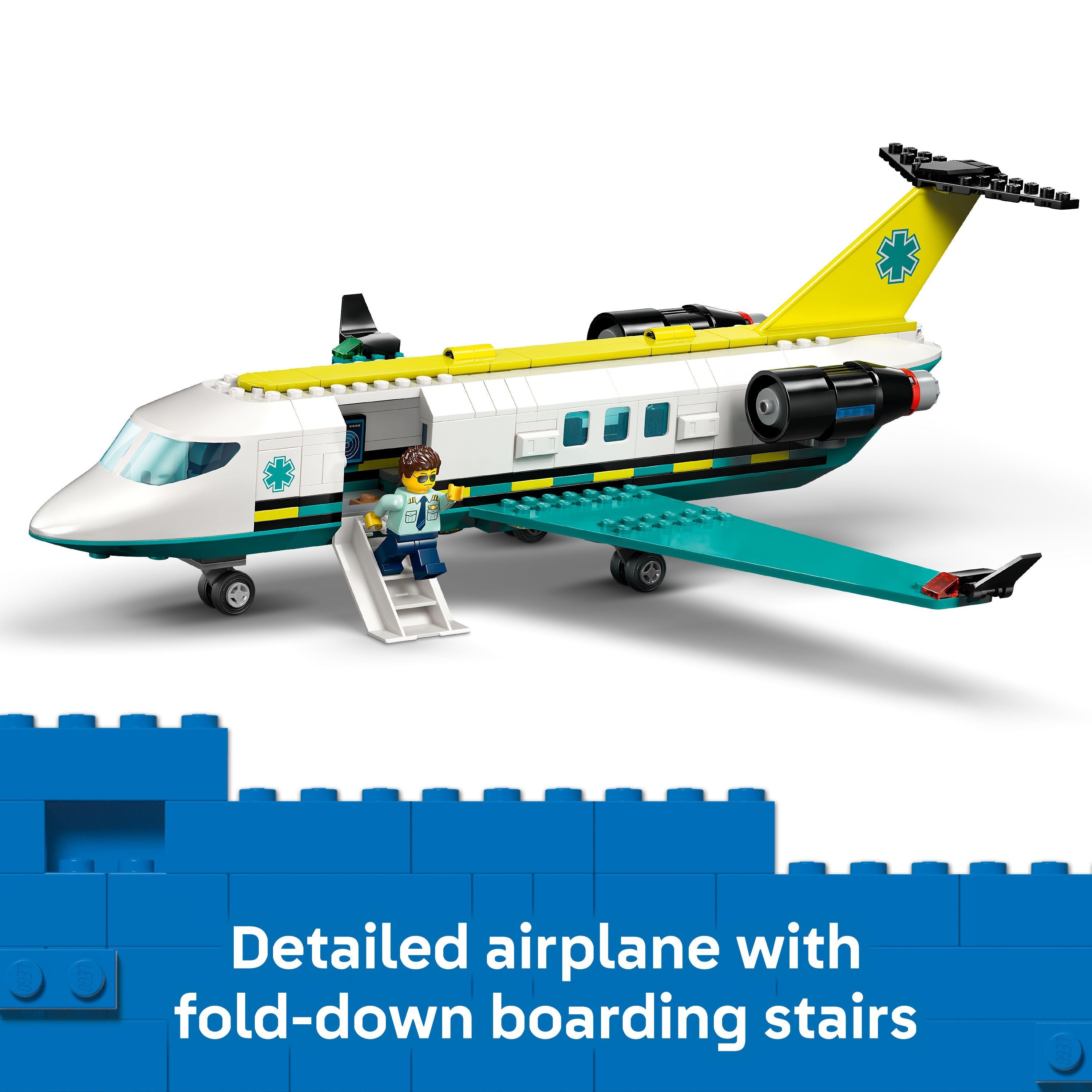 LEGO 60465 City Emergency Air Ambulance Plane