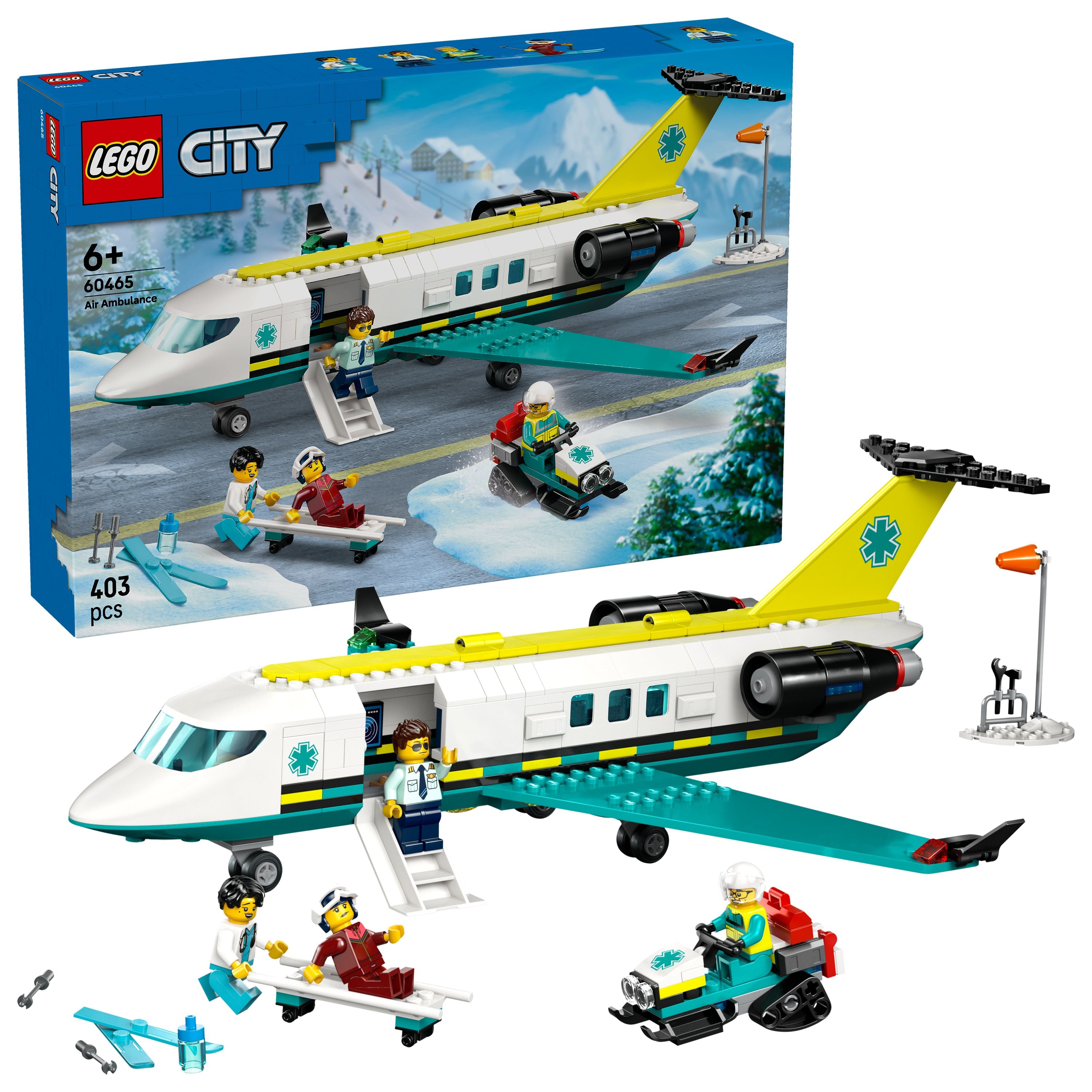 LEGO 60465 City Emergency Air Ambulance Plane