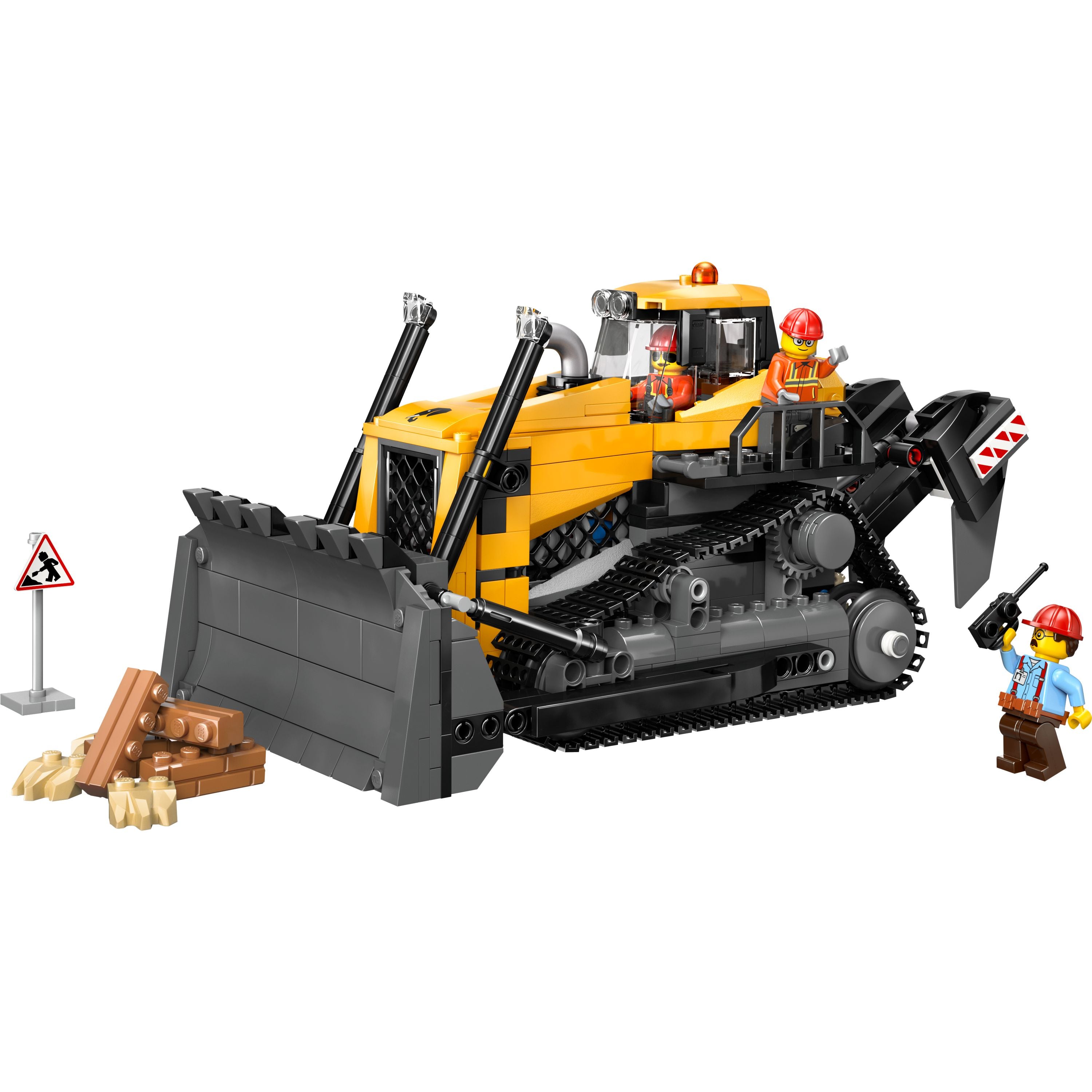 LEGO 60466 City Yellow Bulldozer