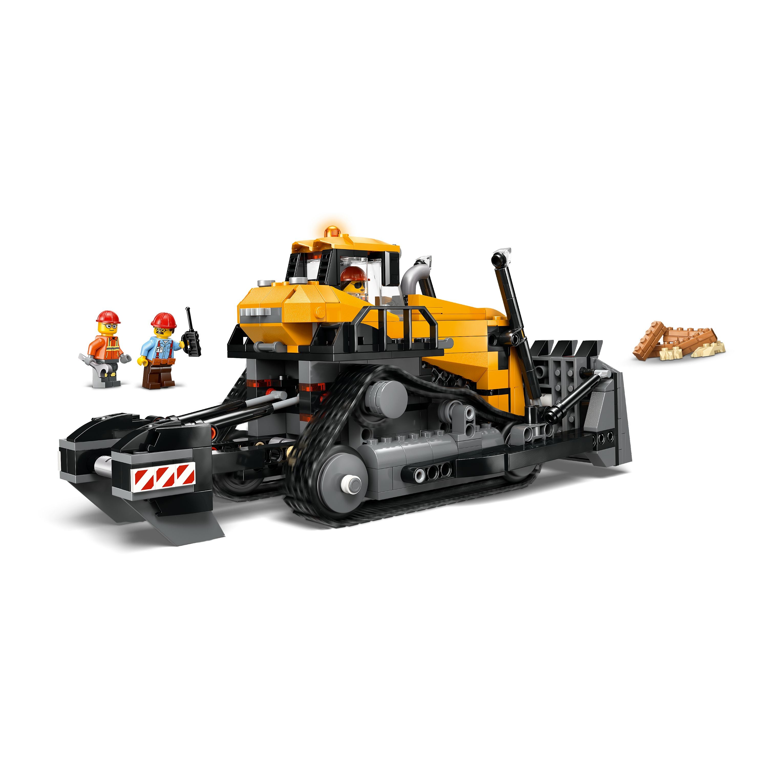 LEGO 60466 City Yellow Bulldozer