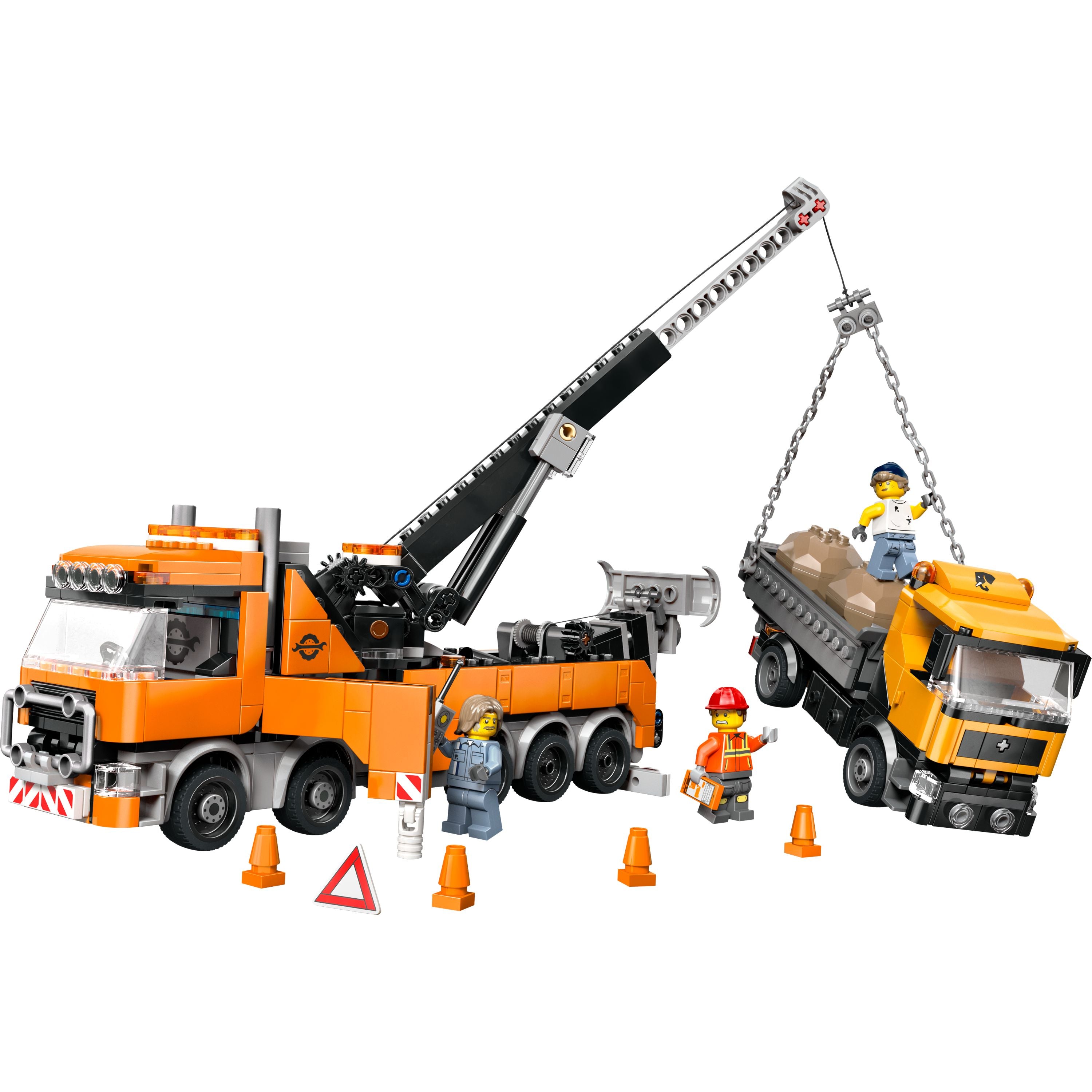 LEGO 60467 City Heavy-Duty Recovery Tow Truck with Crane
