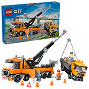 LEGO 60467 City Heavy-Duty Recovery Tow Truck with Crane
