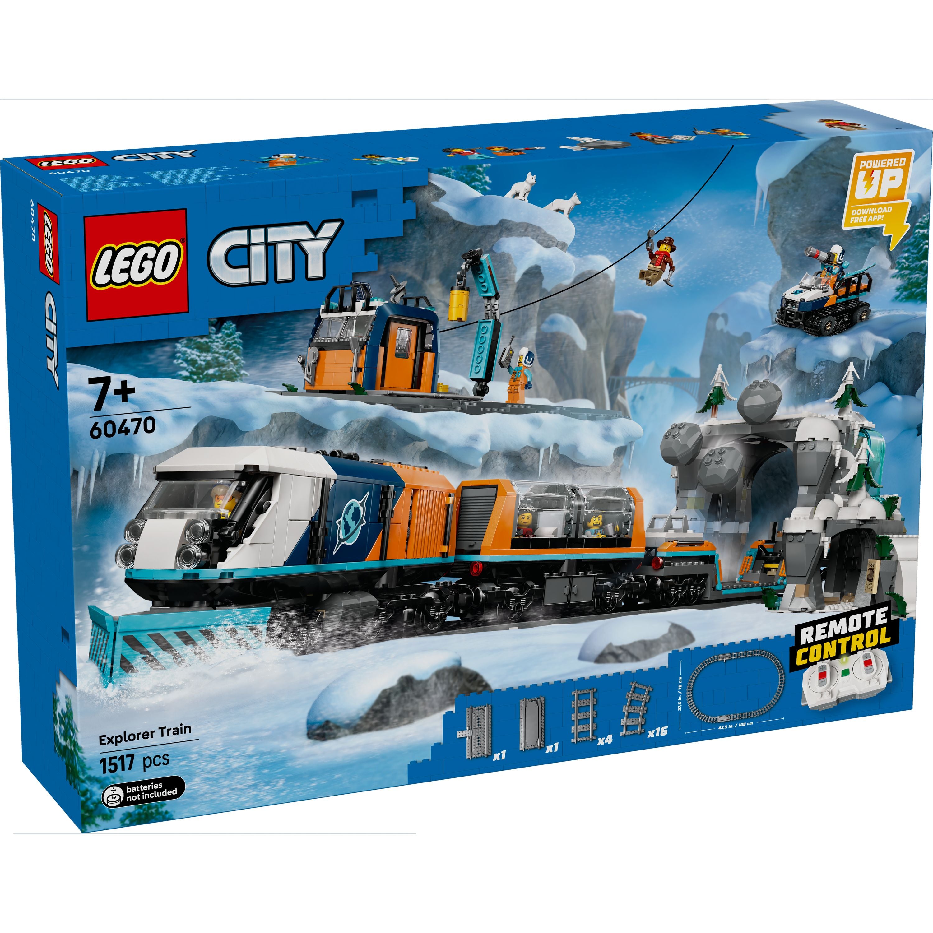 LEGO 60470 City Explorers’ Arctic Polar Express Train