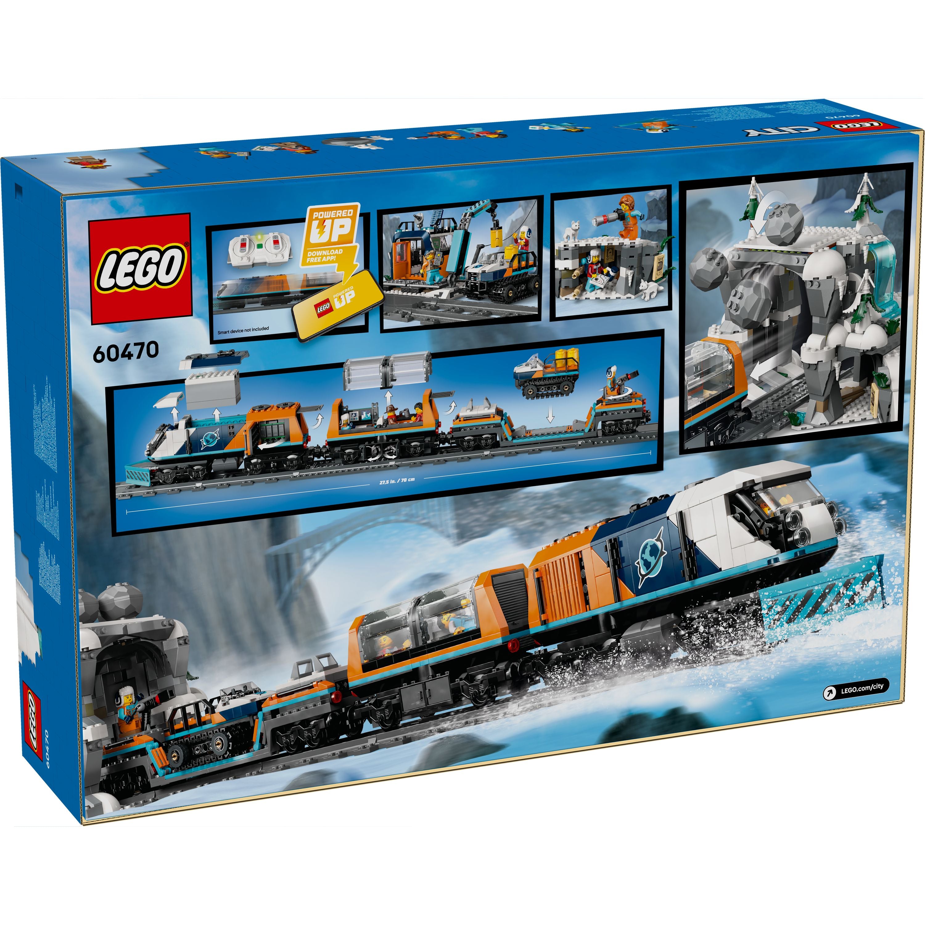 LEGO 60470 City Explorers’ Arctic Polar Express Train