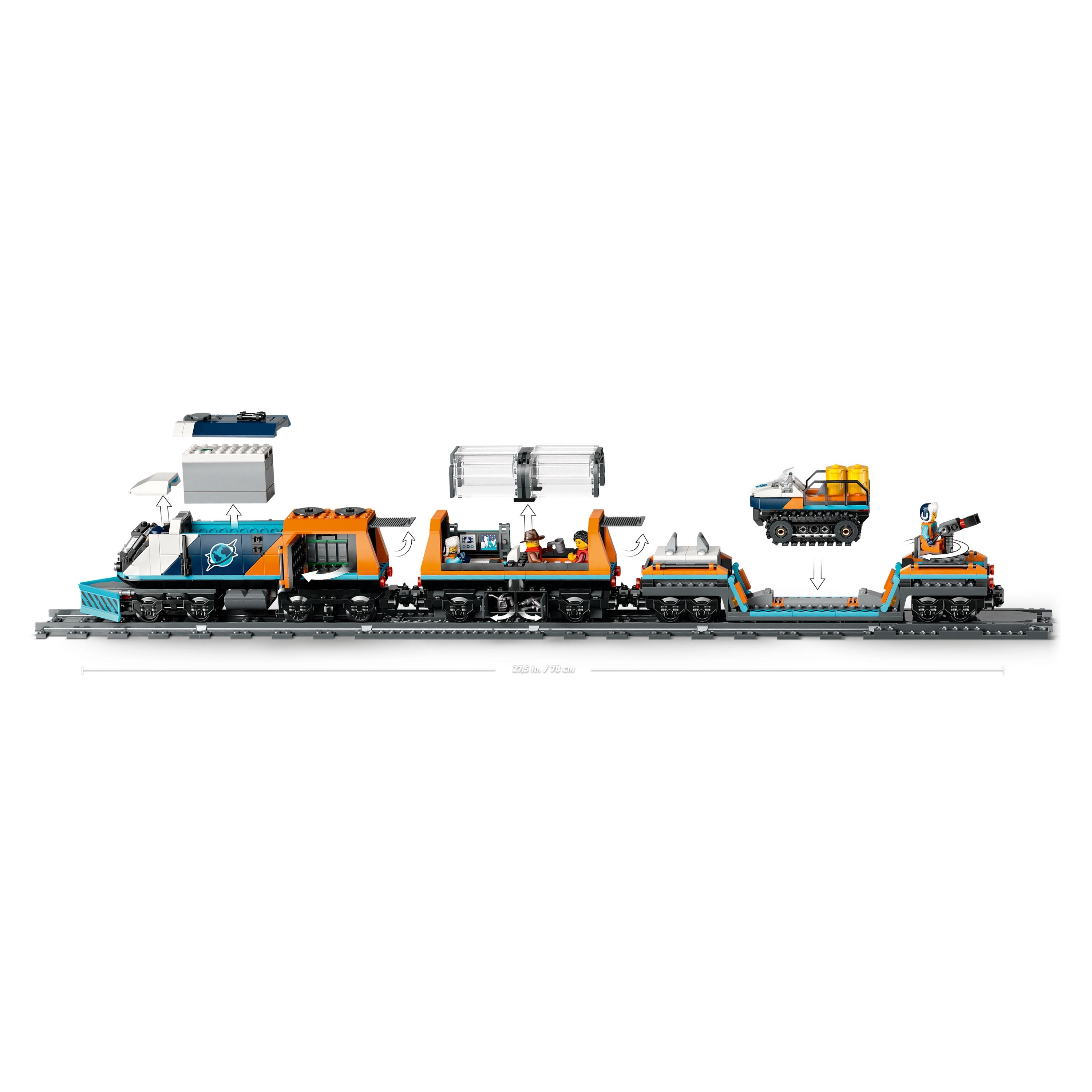 LEGO 60470 City Explorers’ Arctic Polar Express Train