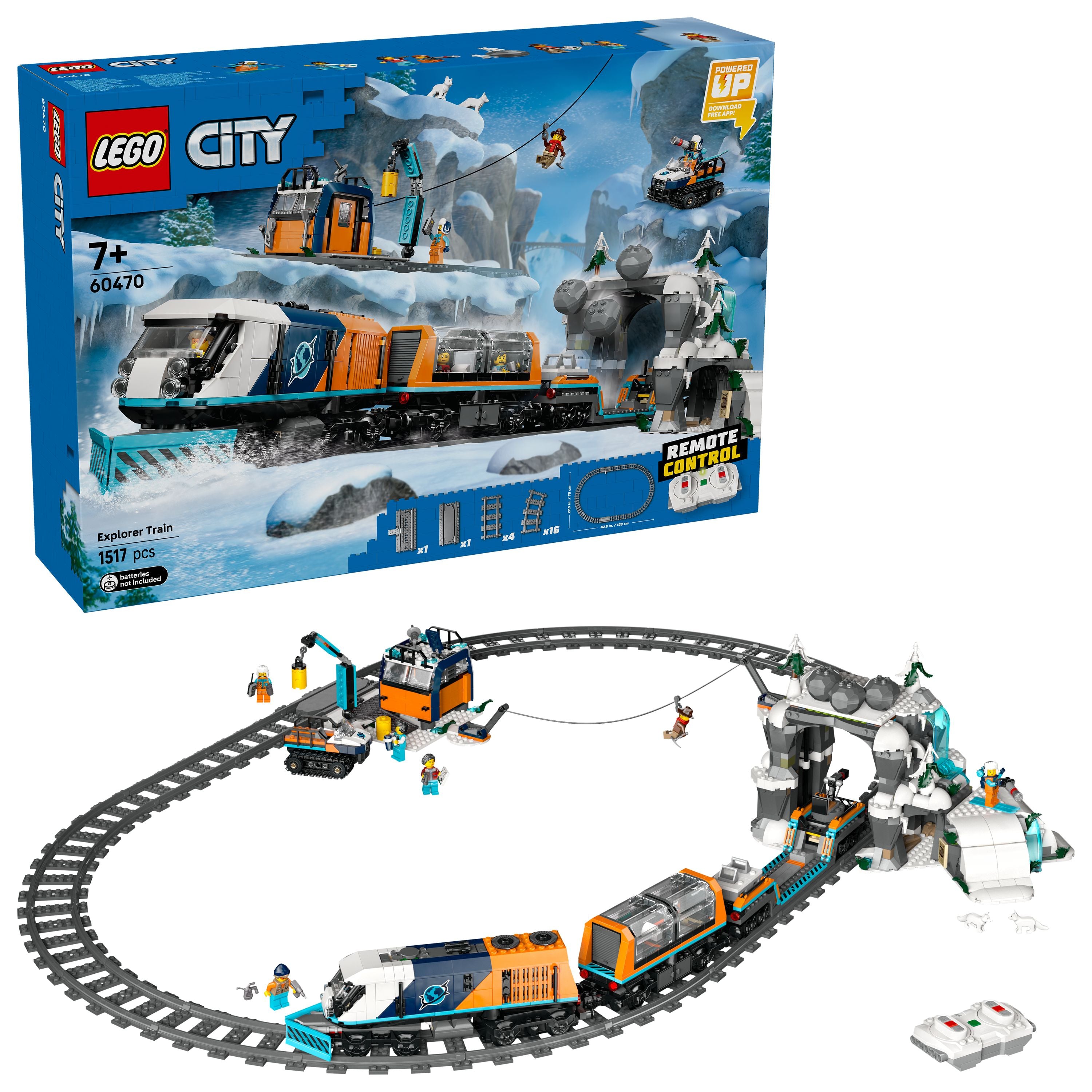 LEGO 60470 City Explorers’ Arctic Polar Express Train